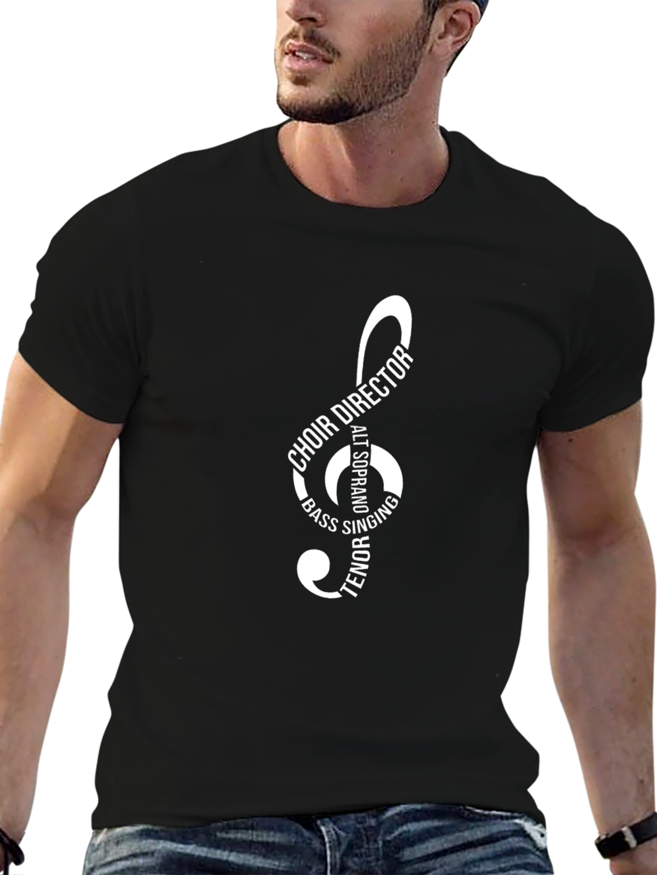 Choir Director Treble Clef T-Shirt