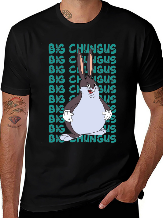 Big Chungus Graphic Print T-Shirt