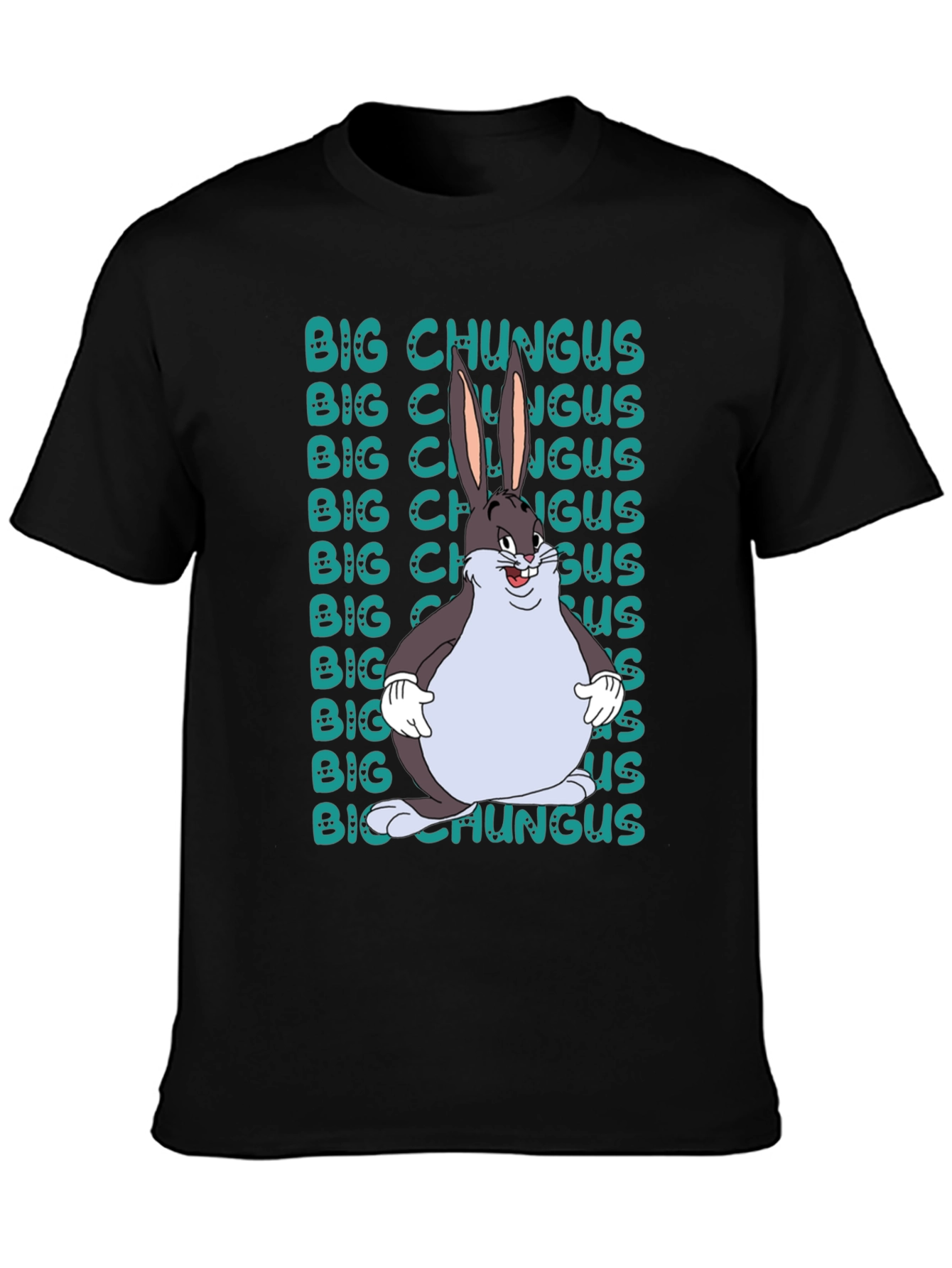 Big Chungus Graphic Print T-Shirt