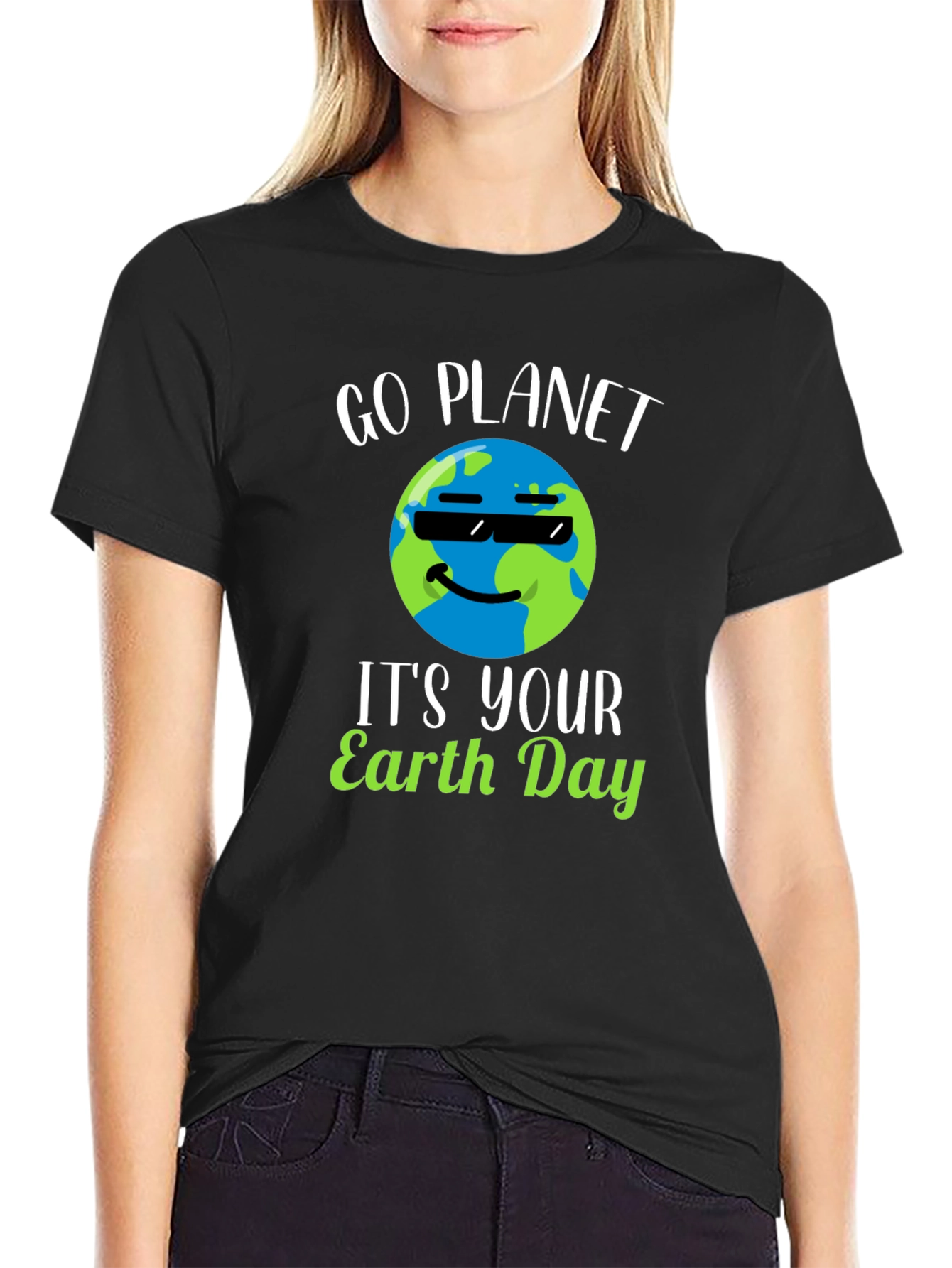 Go Planet Earth Day Graphic Tee