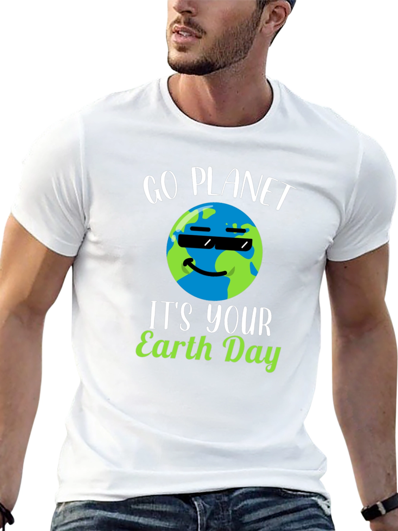 Go Planet Earth Day Graphic Tee