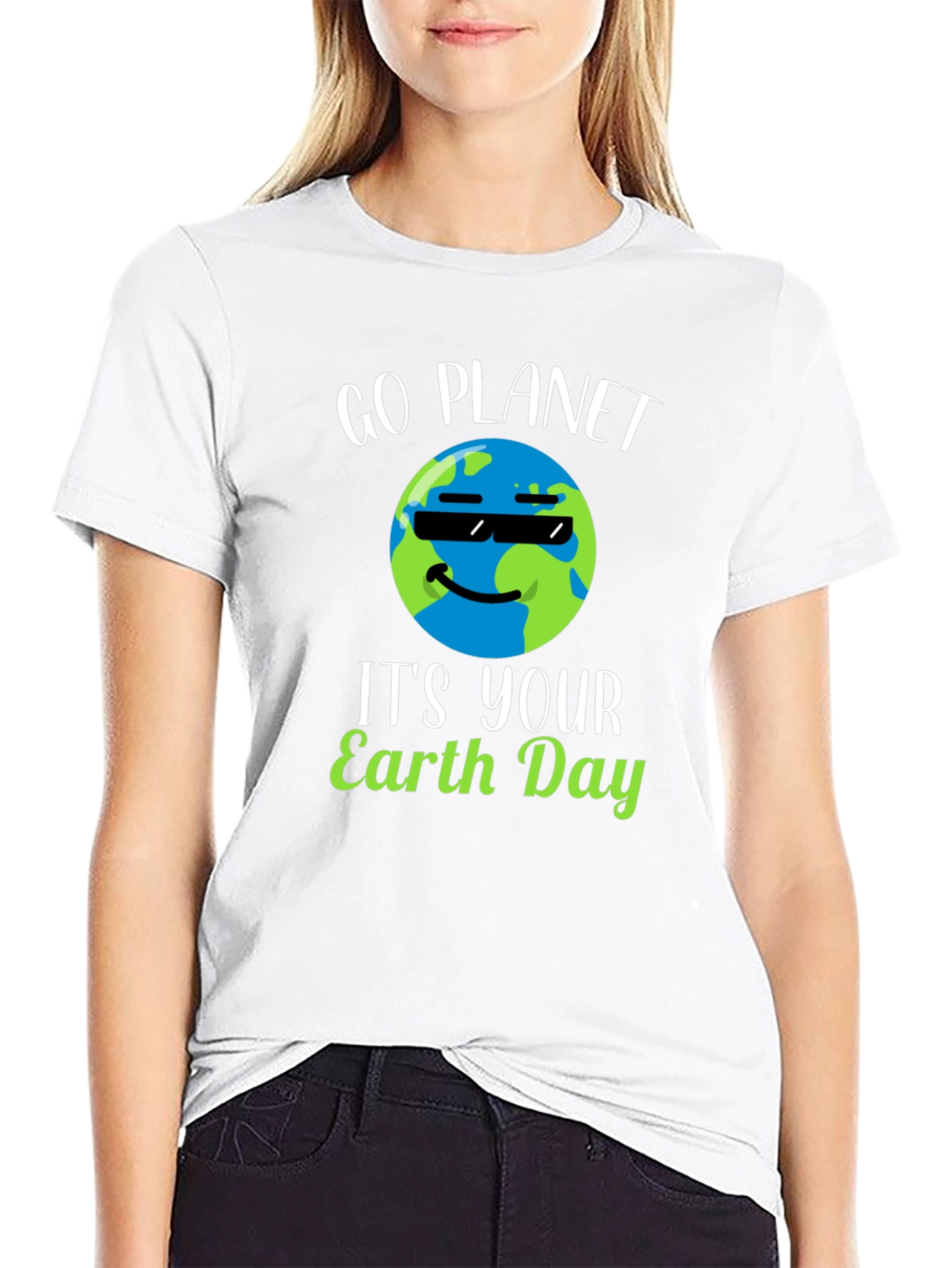 Go Planet Earth Day Graphic Tee