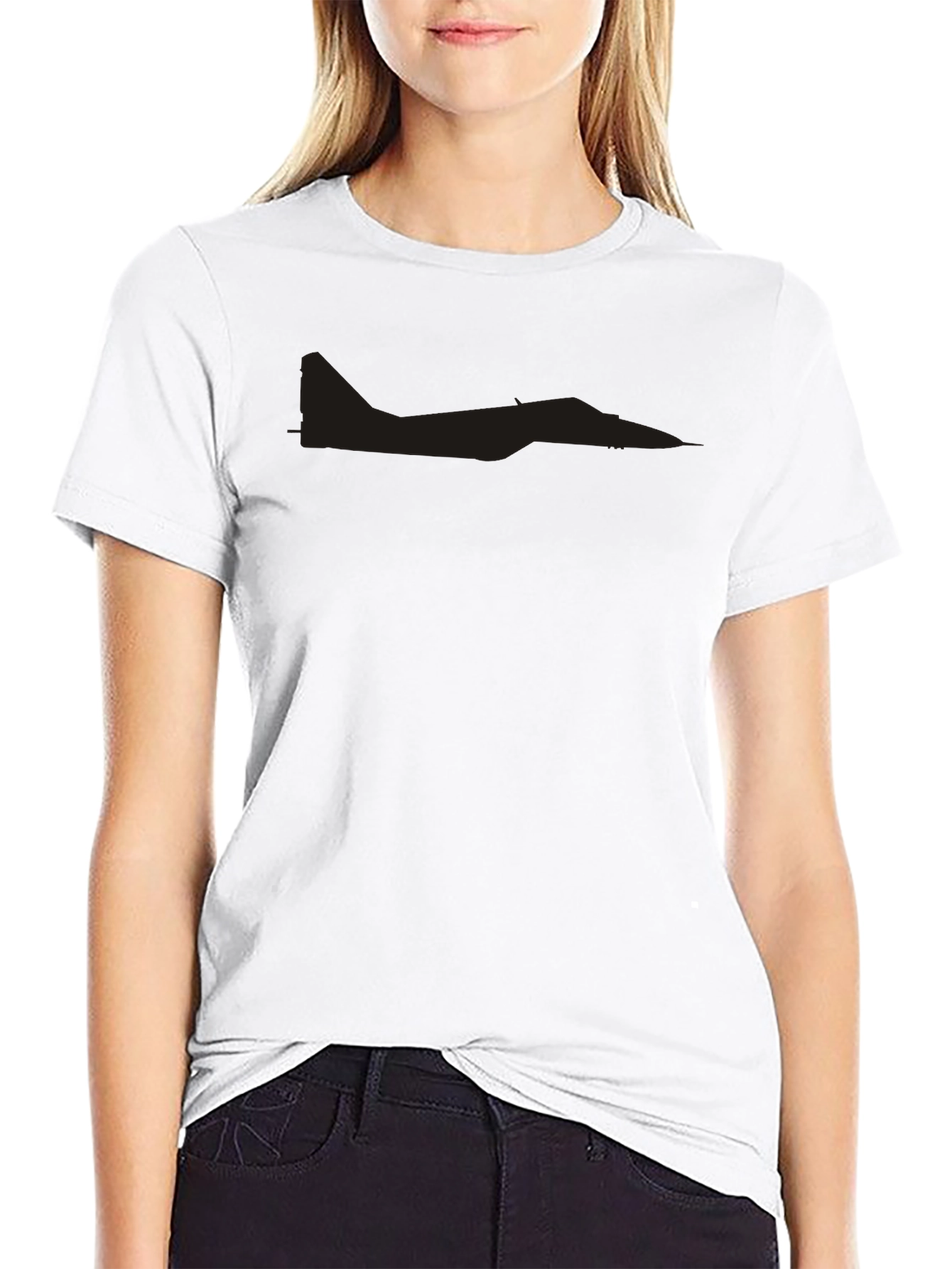 Classic Black Crew Neck T-Shirt