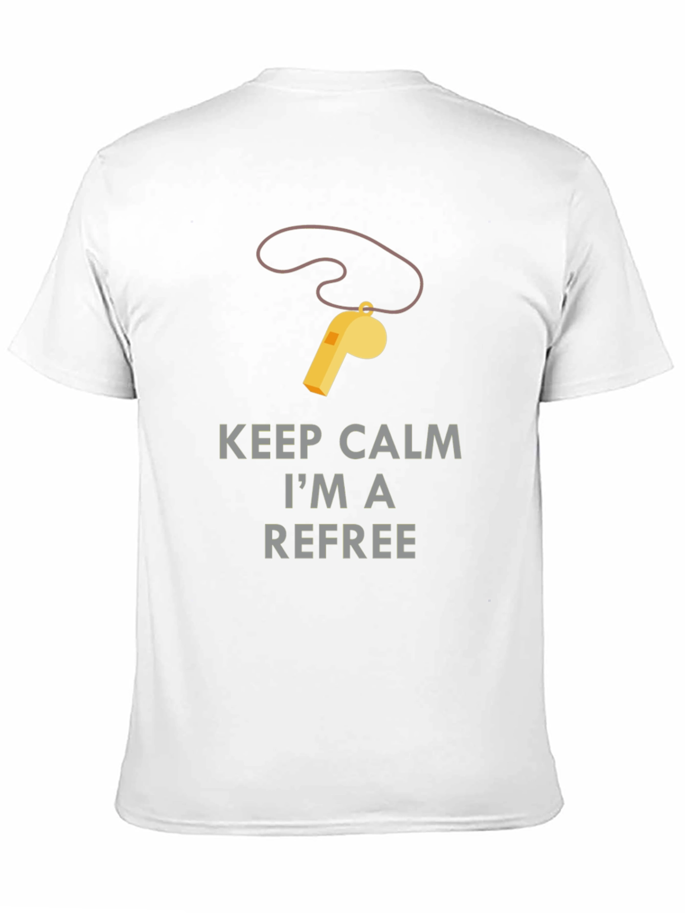 Keep Calm Referee T-Shirt - Funny Referee Apparel
