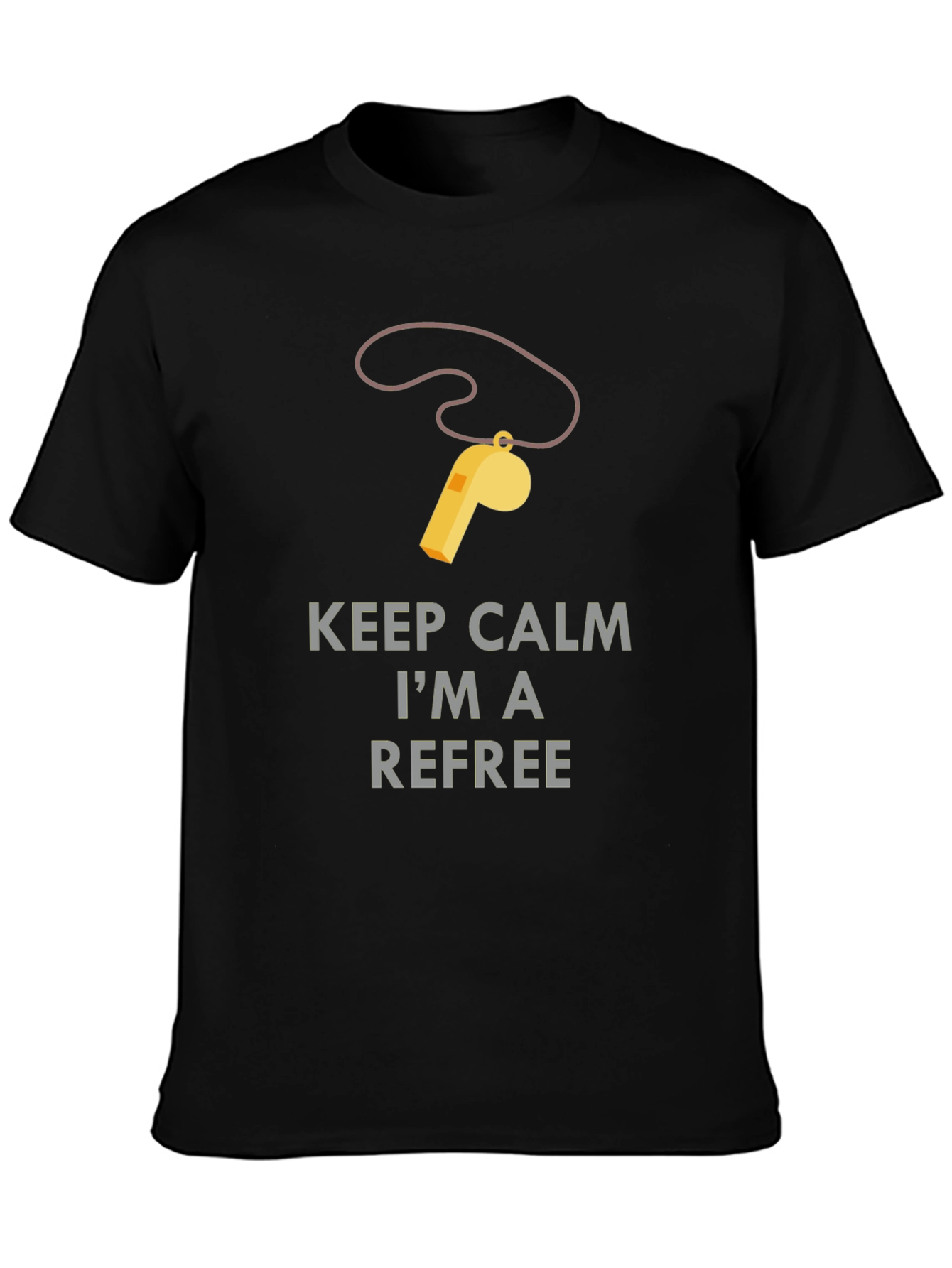 Keep Calm Referee T-Shirt - Funny Referee Apparel