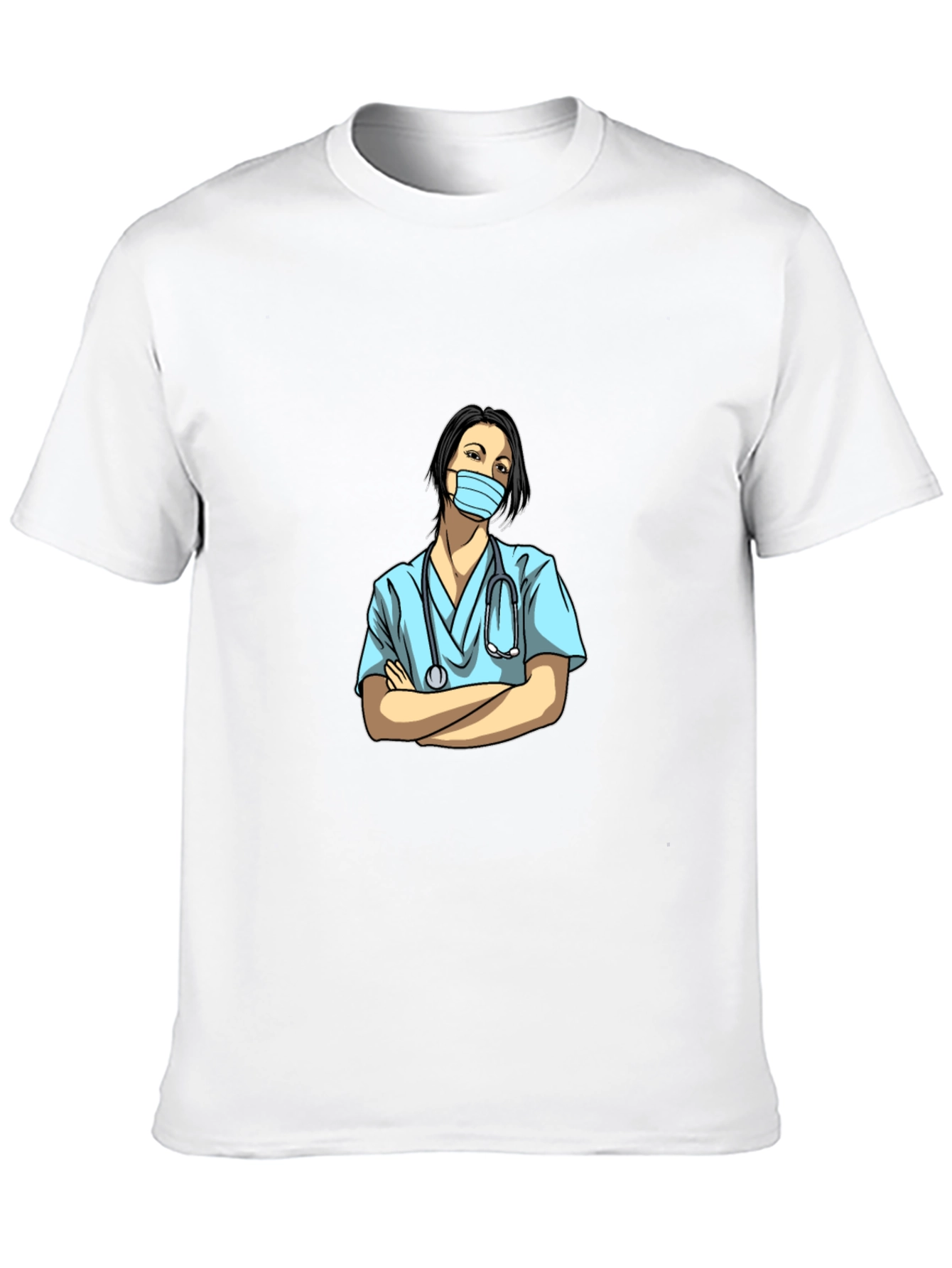 Nurse Graphic T-Shirt - Unisex Black Tee