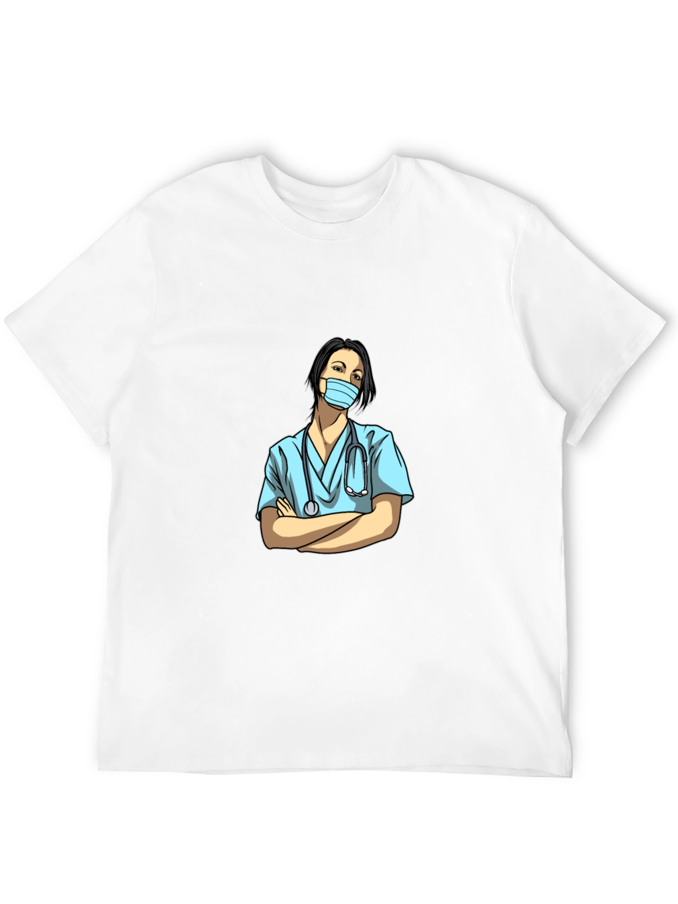 Nurse Graphic T-Shirt - Unisex Black Tee