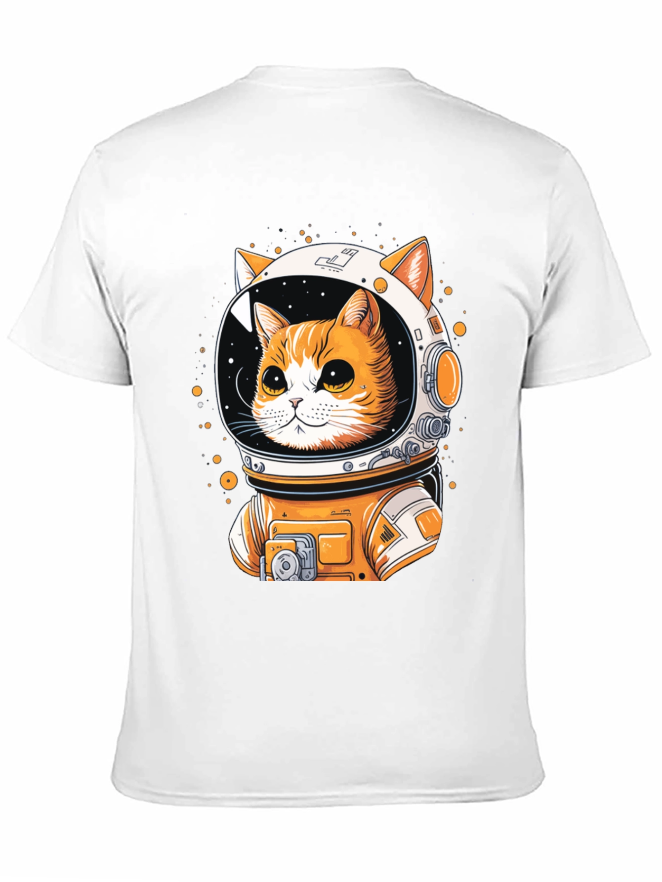Astronaut Cat T-Shirt - Space Adventure