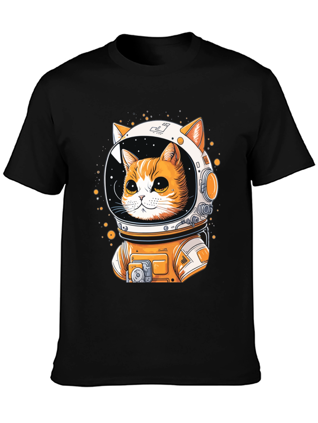 Astronaut Cat T-Shirt - Space Adventure