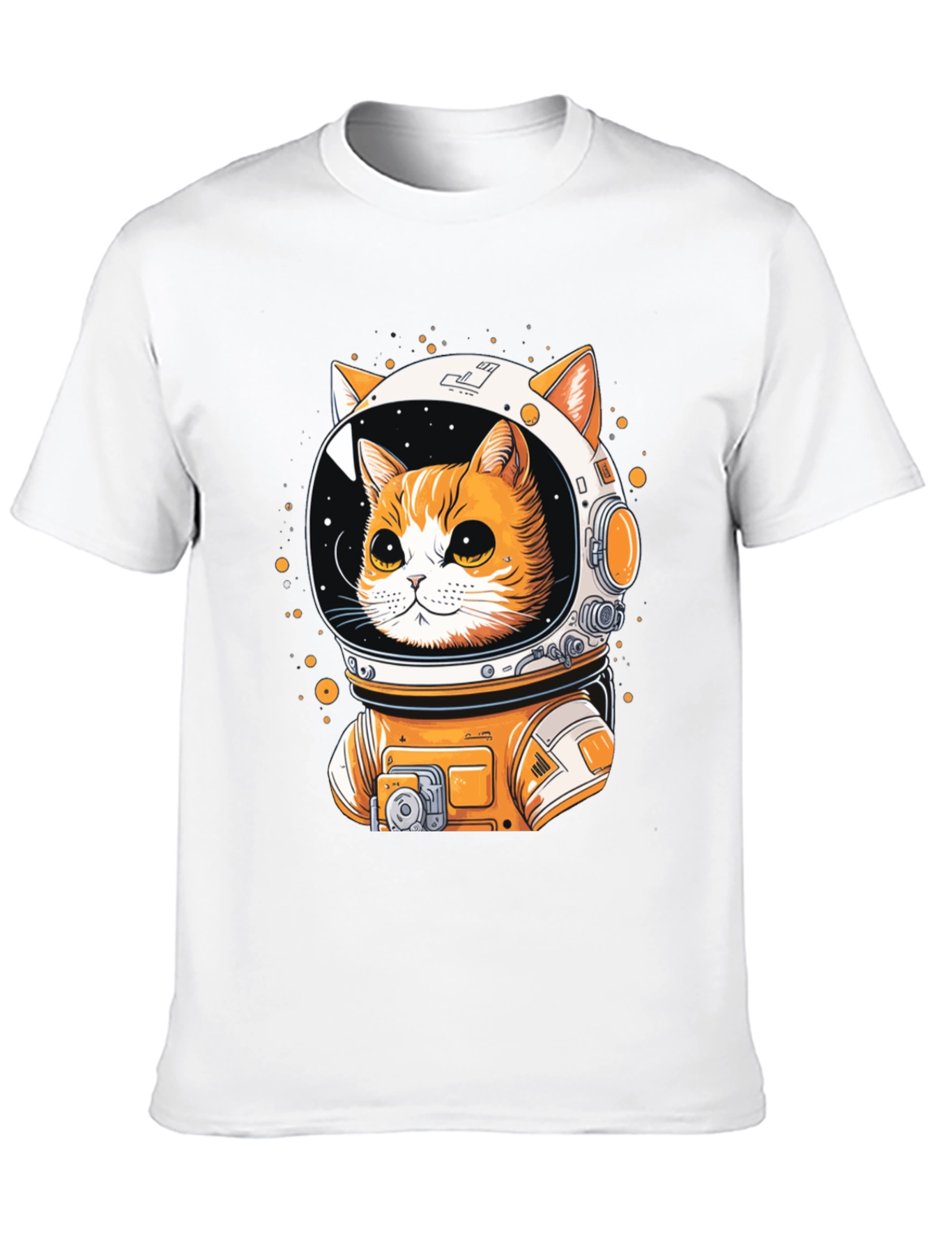 Astronaut Cat T-Shirt - Space Adventure