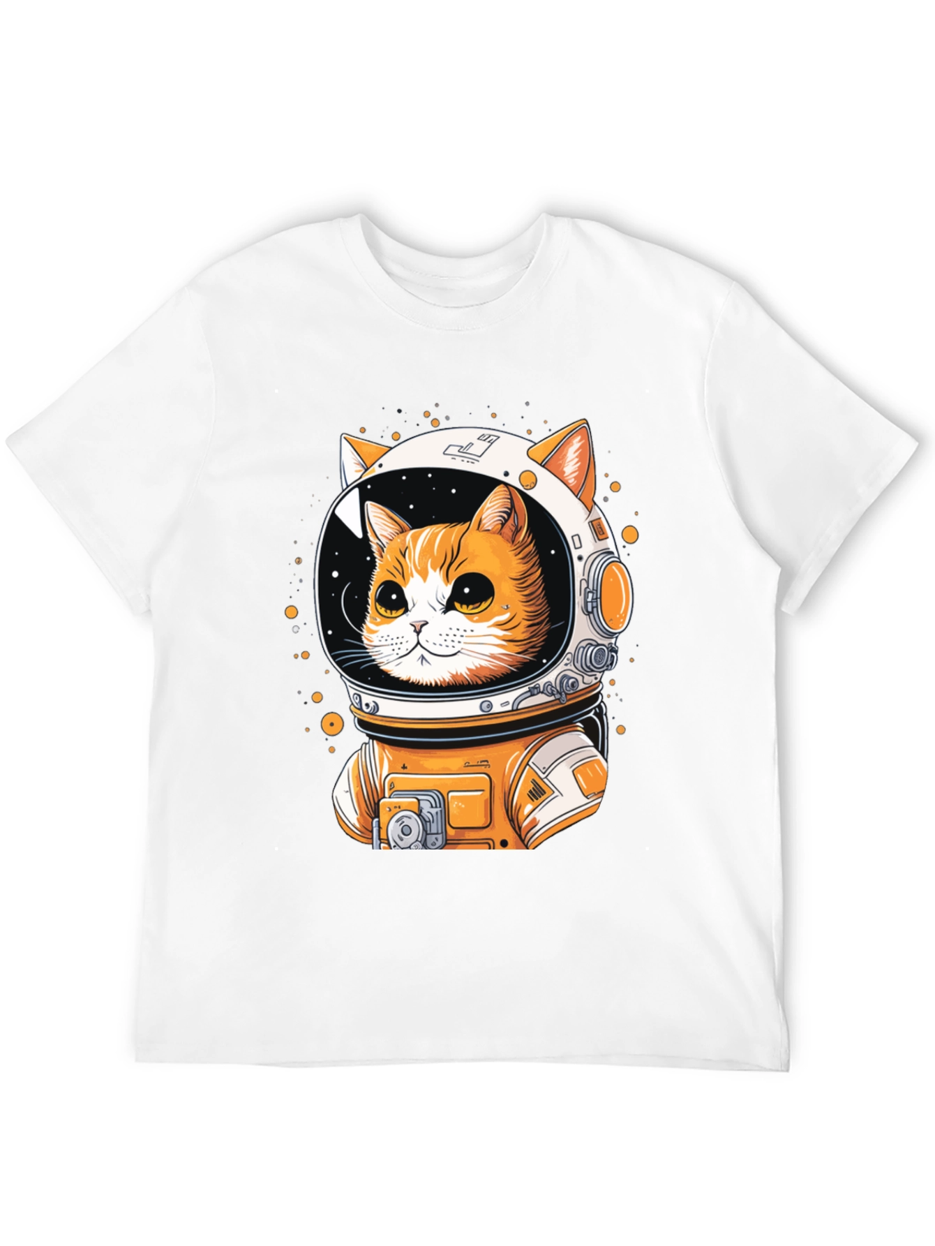 Astronaut Cat T-Shirt - Space Adventure