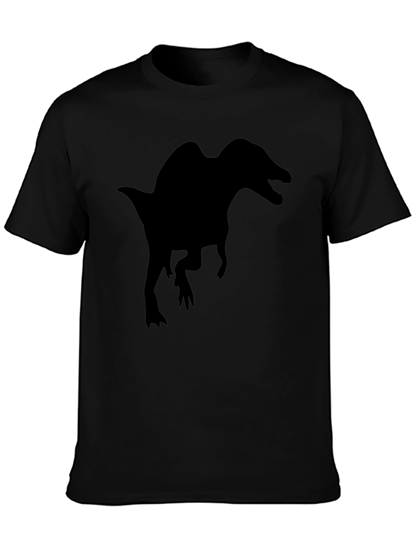 Spinosaurus Dinosaur Black T-Shirt