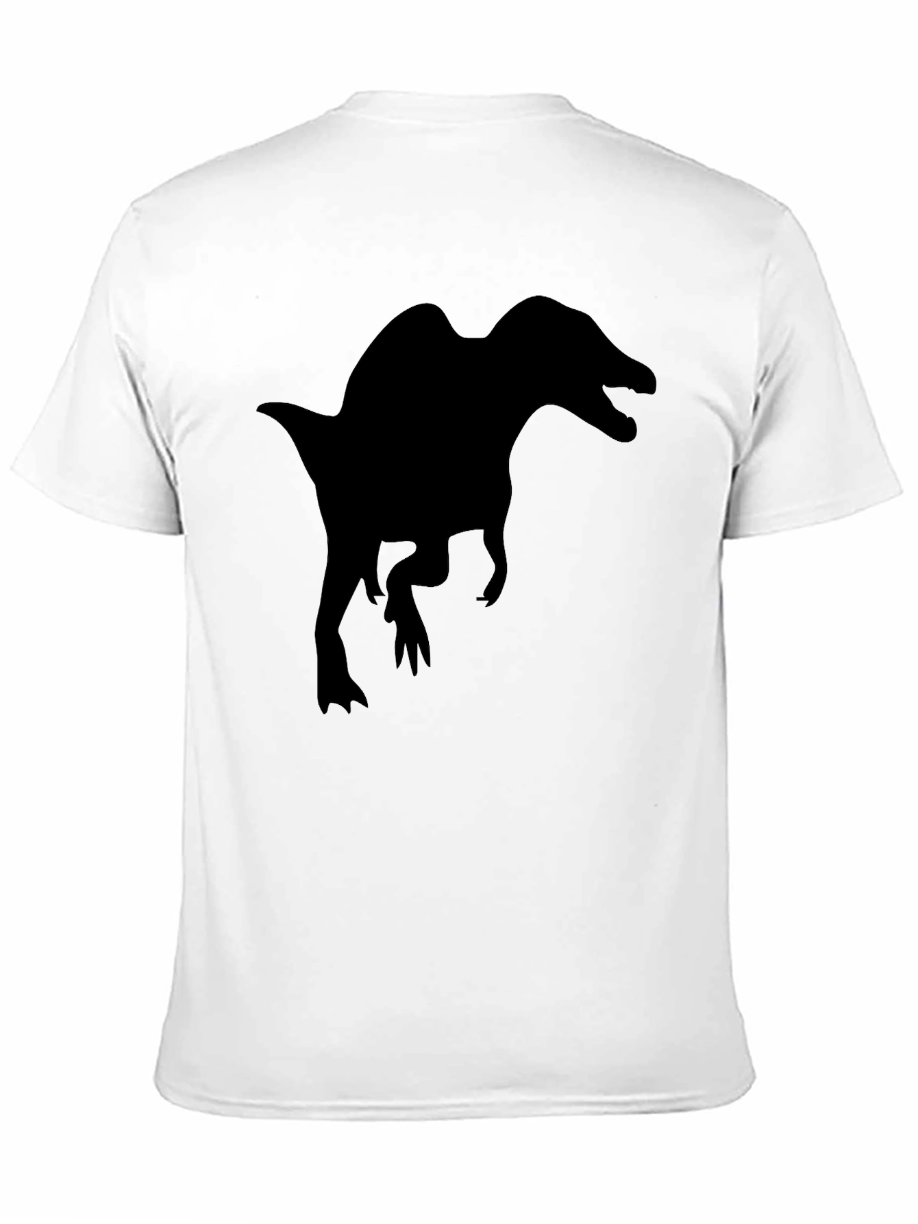 Spinosaurus Dinosaur Black T-Shirt