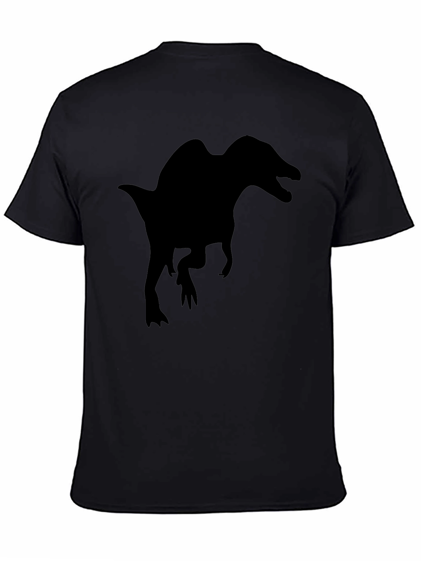 Spinosaurus Dinosaur Black T-Shirt
