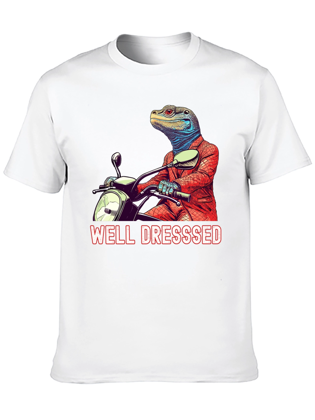 Well Dressed Lizard Rider Tee
