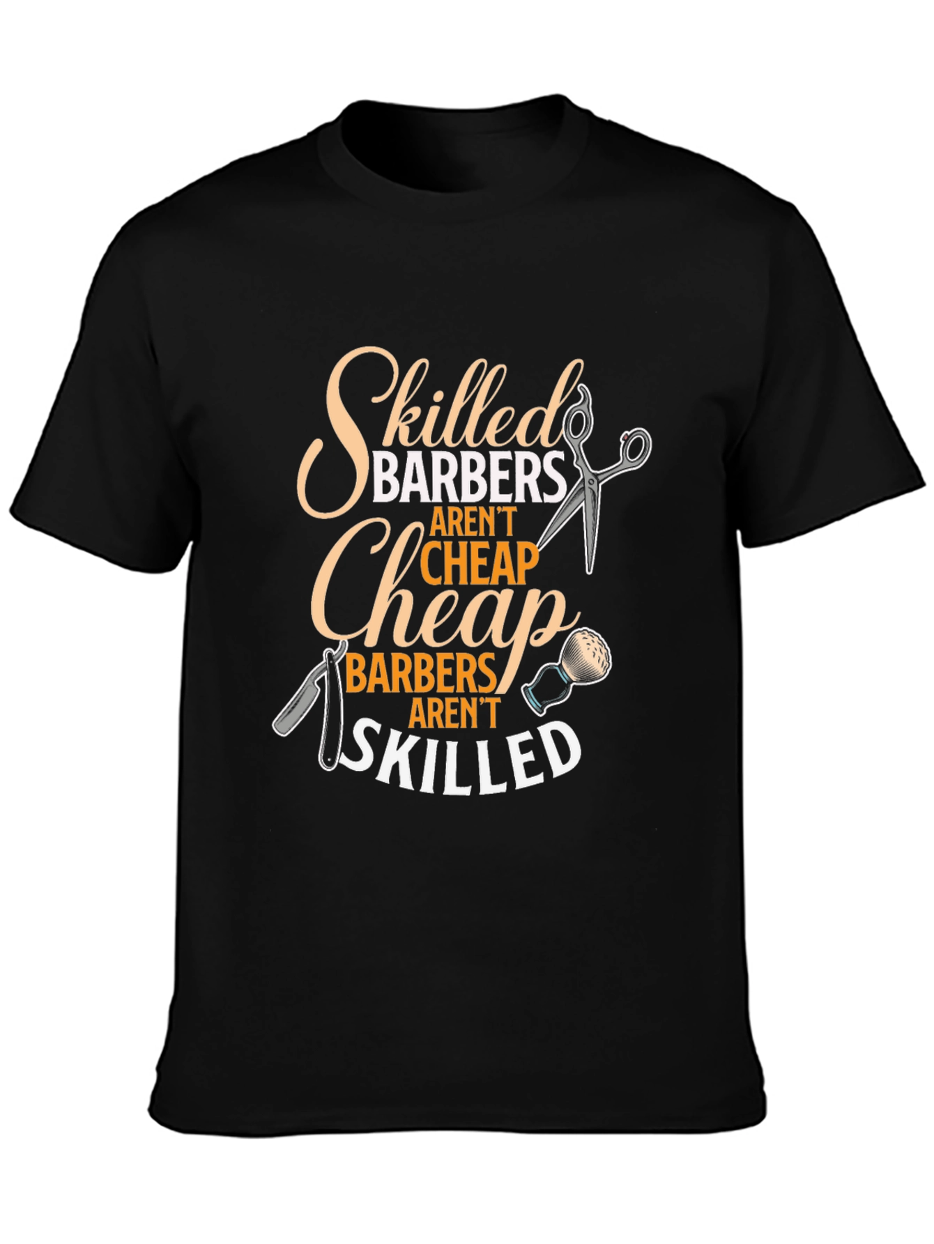 Skilled Barber T-Shirt - Premium Quality
