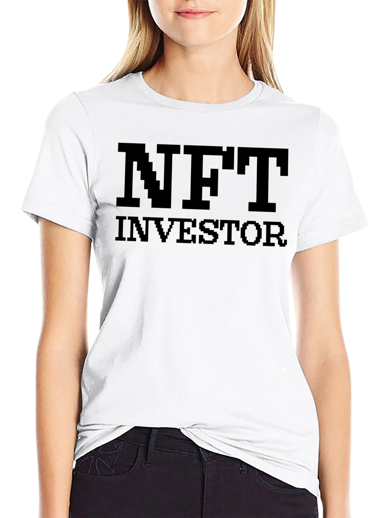 NFT Investor Black Graphic Tee