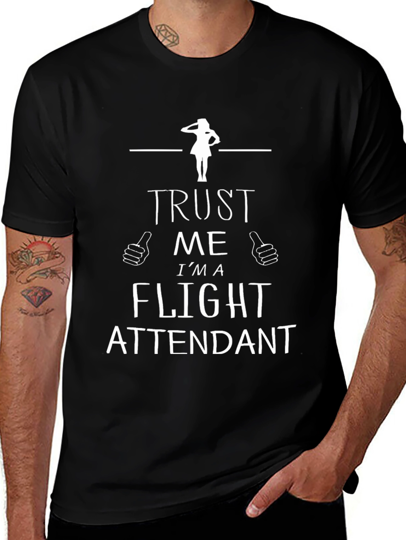 Trust Me Im a Flight Attendant T-Shirt