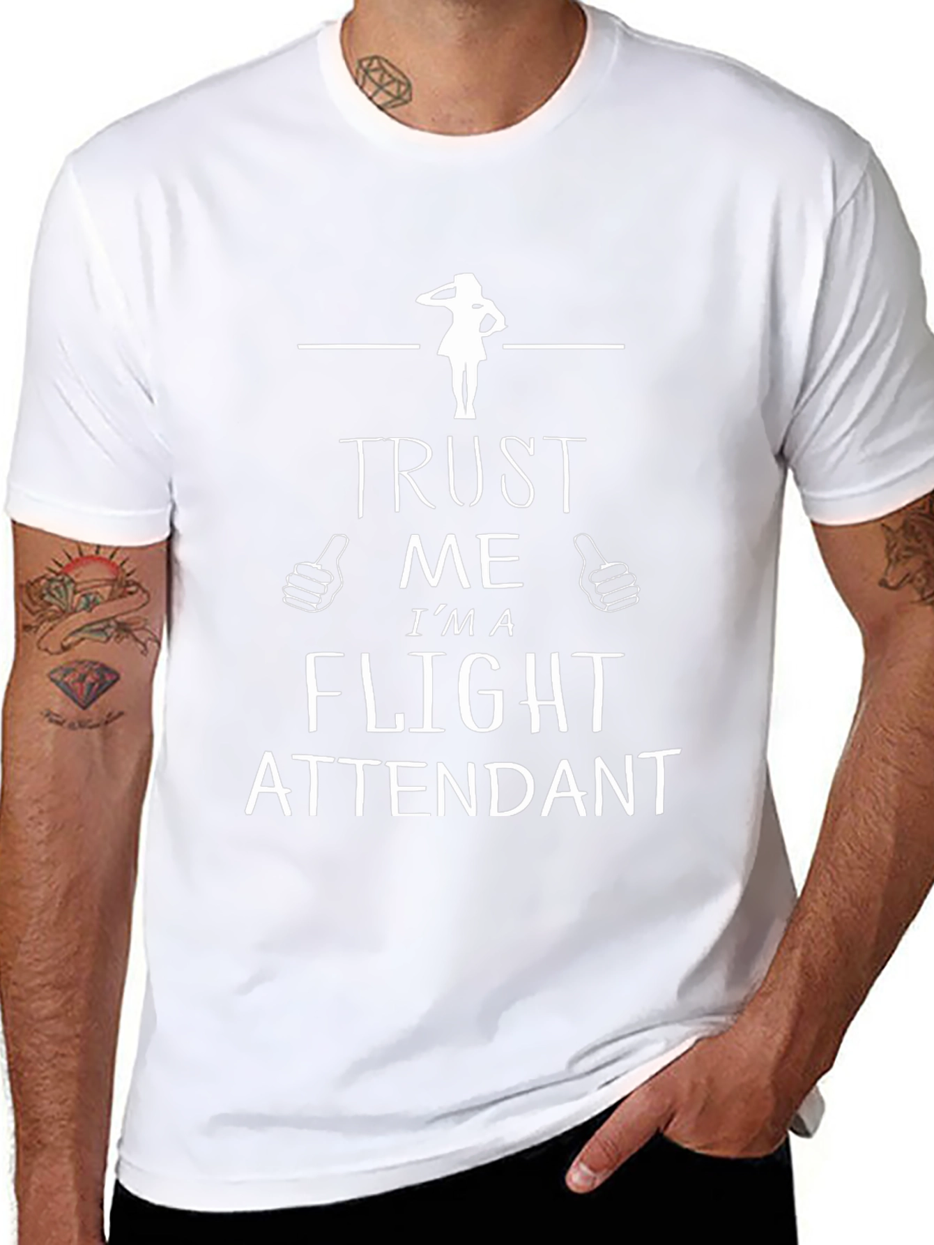 Trust Me Im a Flight Attendant T-Shirt