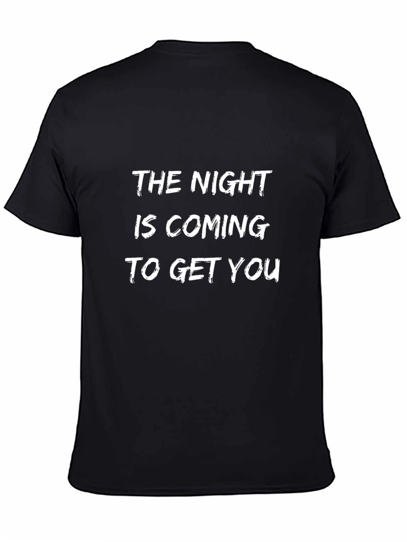 Night is Coming Graphic T-Shirt - Black