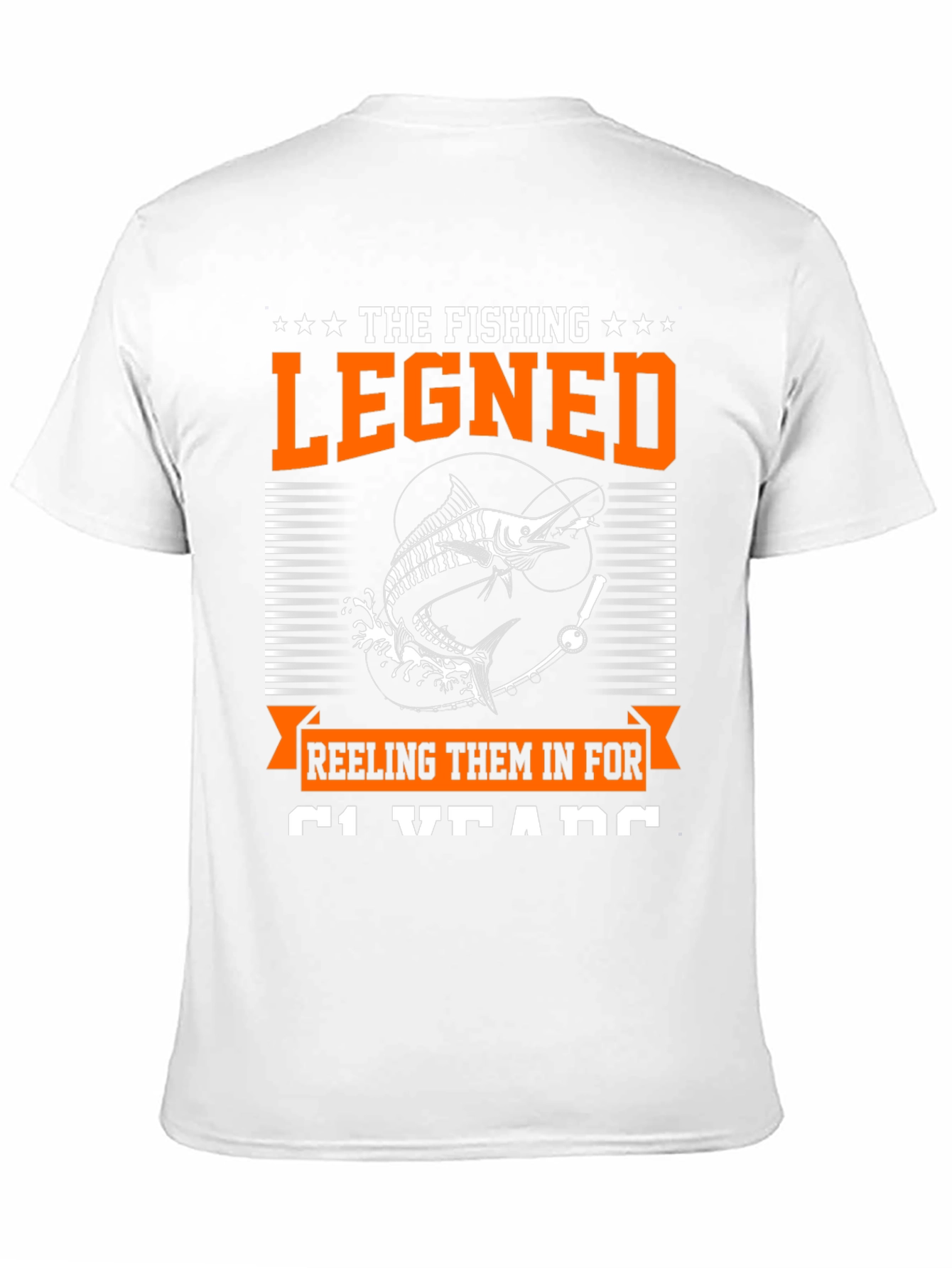 Fishing Legend Black T-Shirt