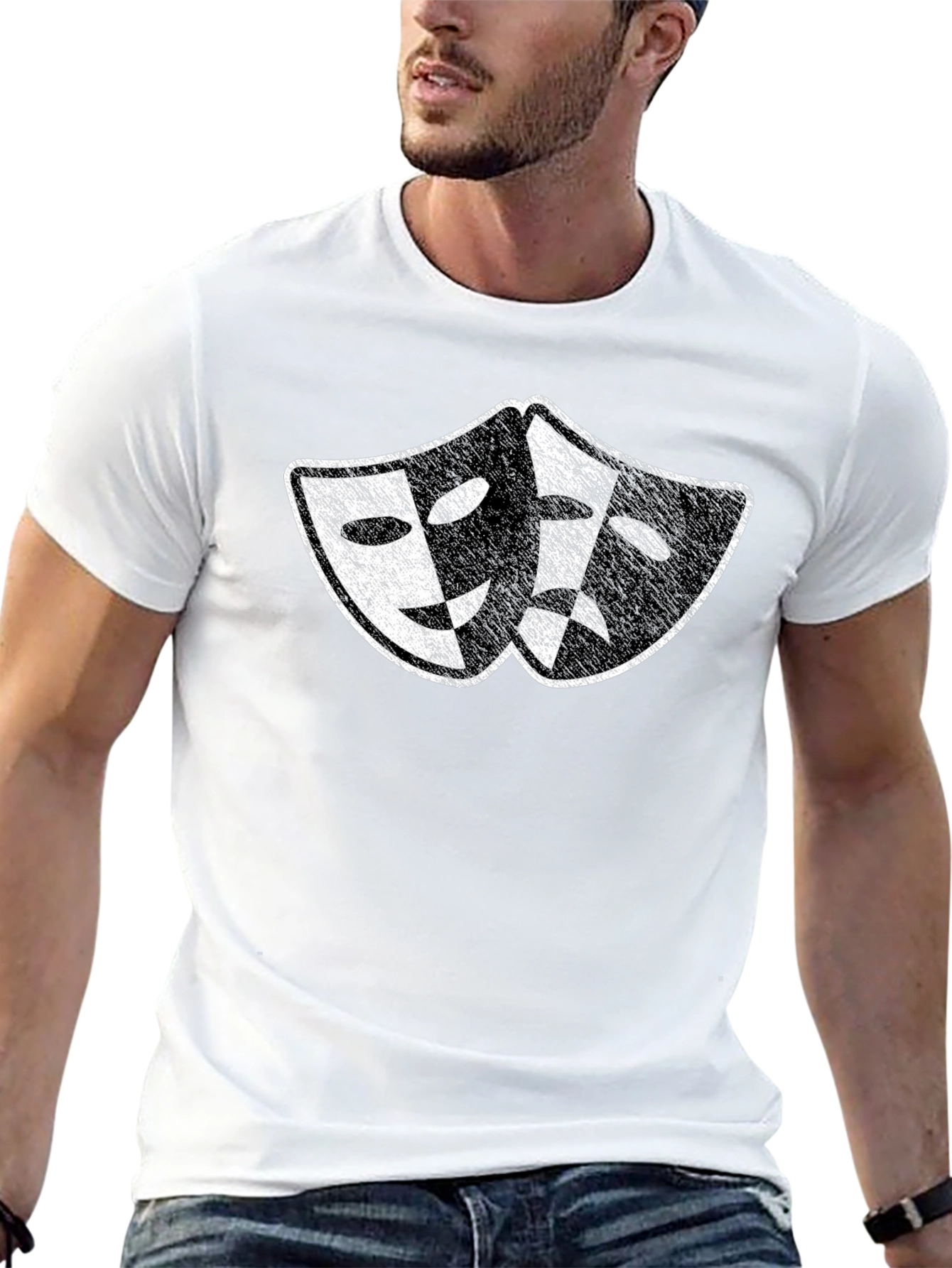 Comedy Tragedy Drama Masks T-Shirt