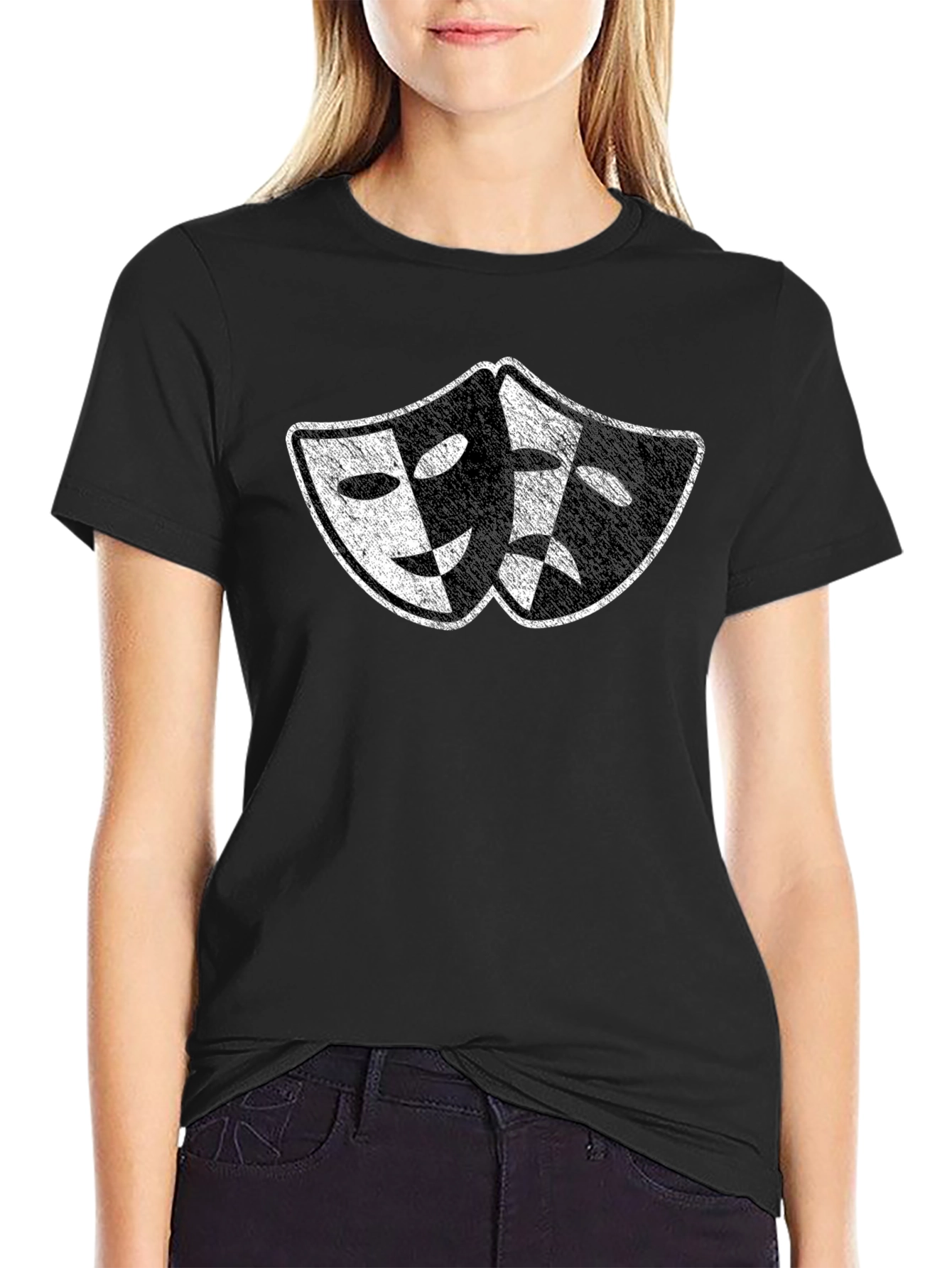 Comedy Tragedy Drama Masks T-Shirt