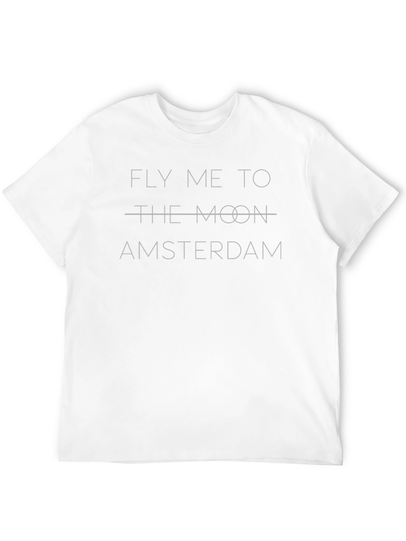 Fly Me To The Moon Amsterdam Graphic T-Shirt
