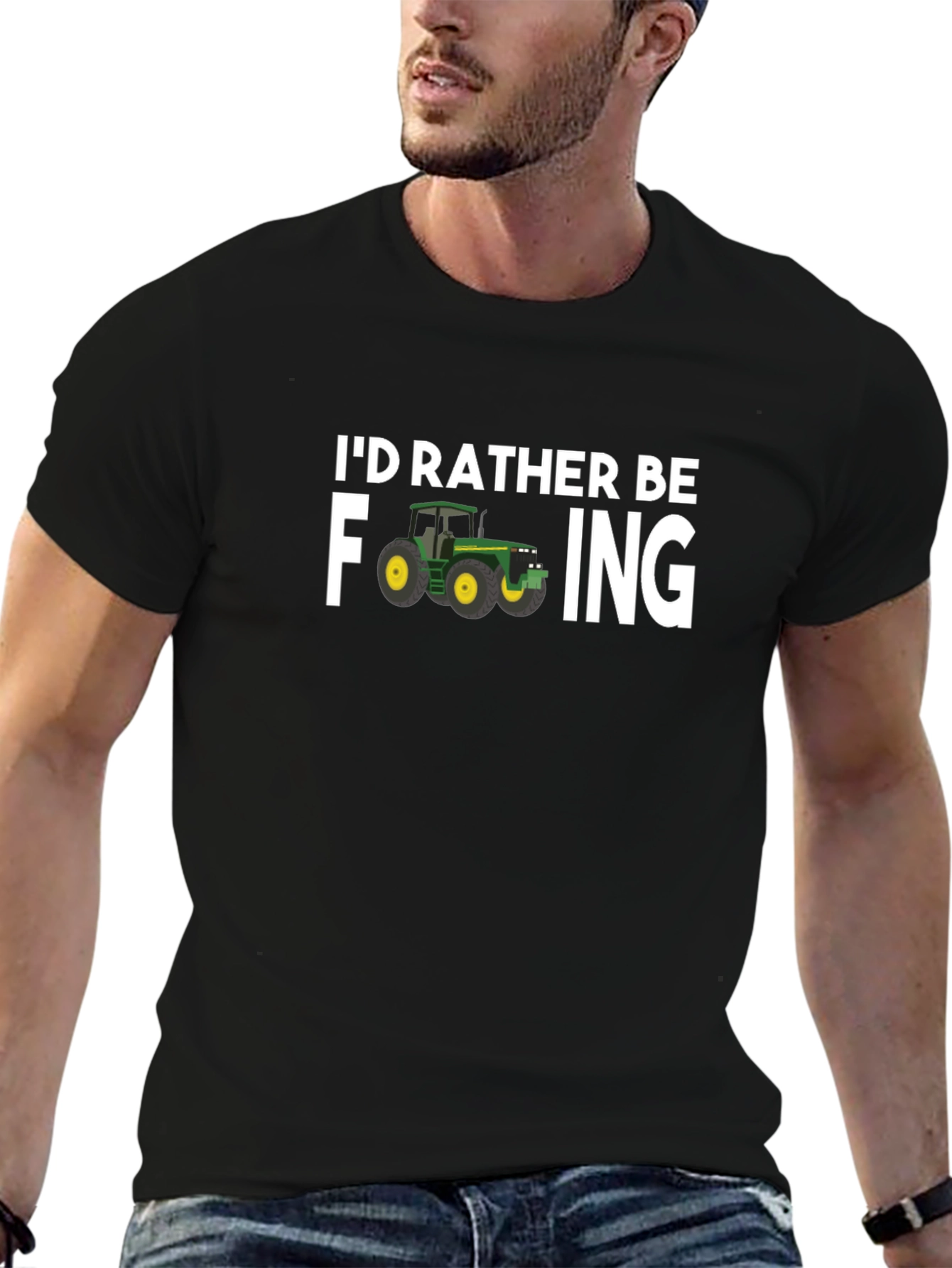 Id Rather Be Farming T-Shirt