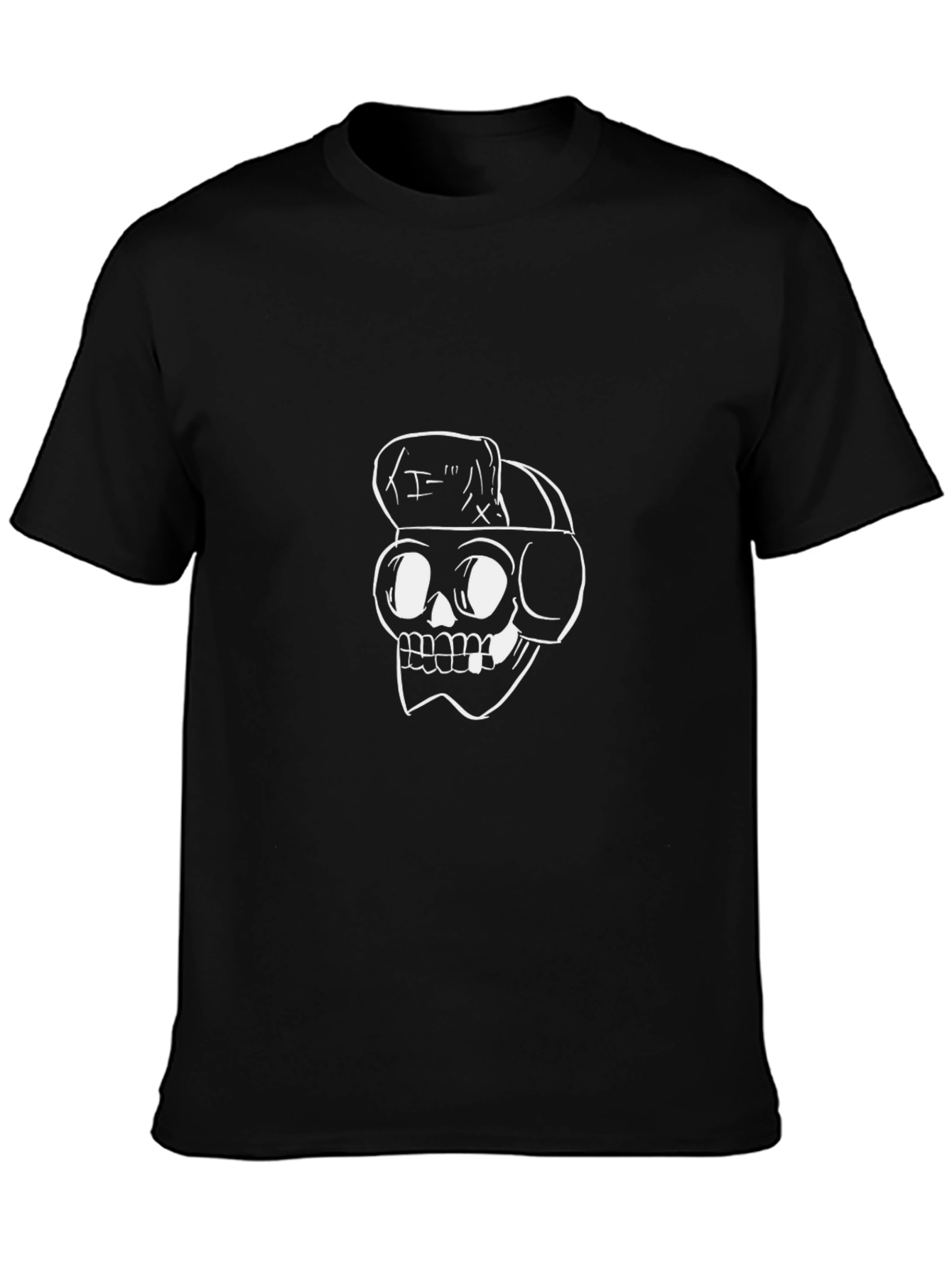 Skull Boxer Black T-Shirt
