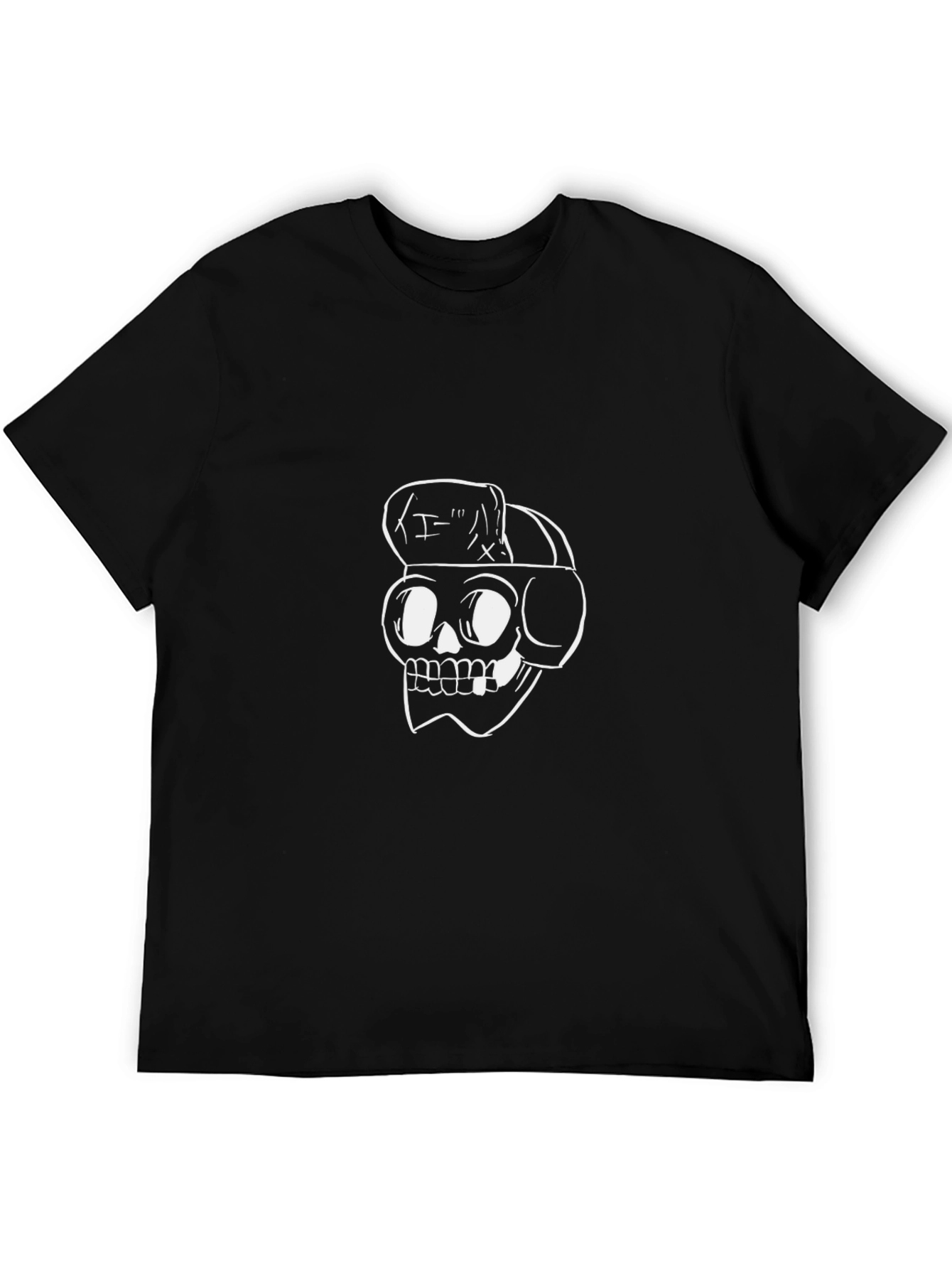 Skull Boxer Black T-Shirt