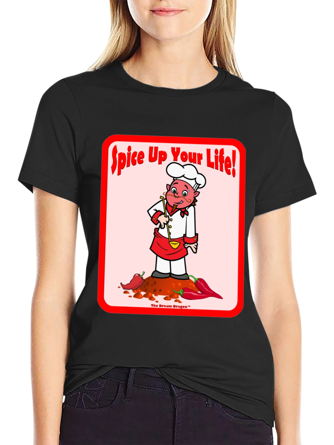 Spice Up Your Life T-Shirt Chef Cartoon Tee