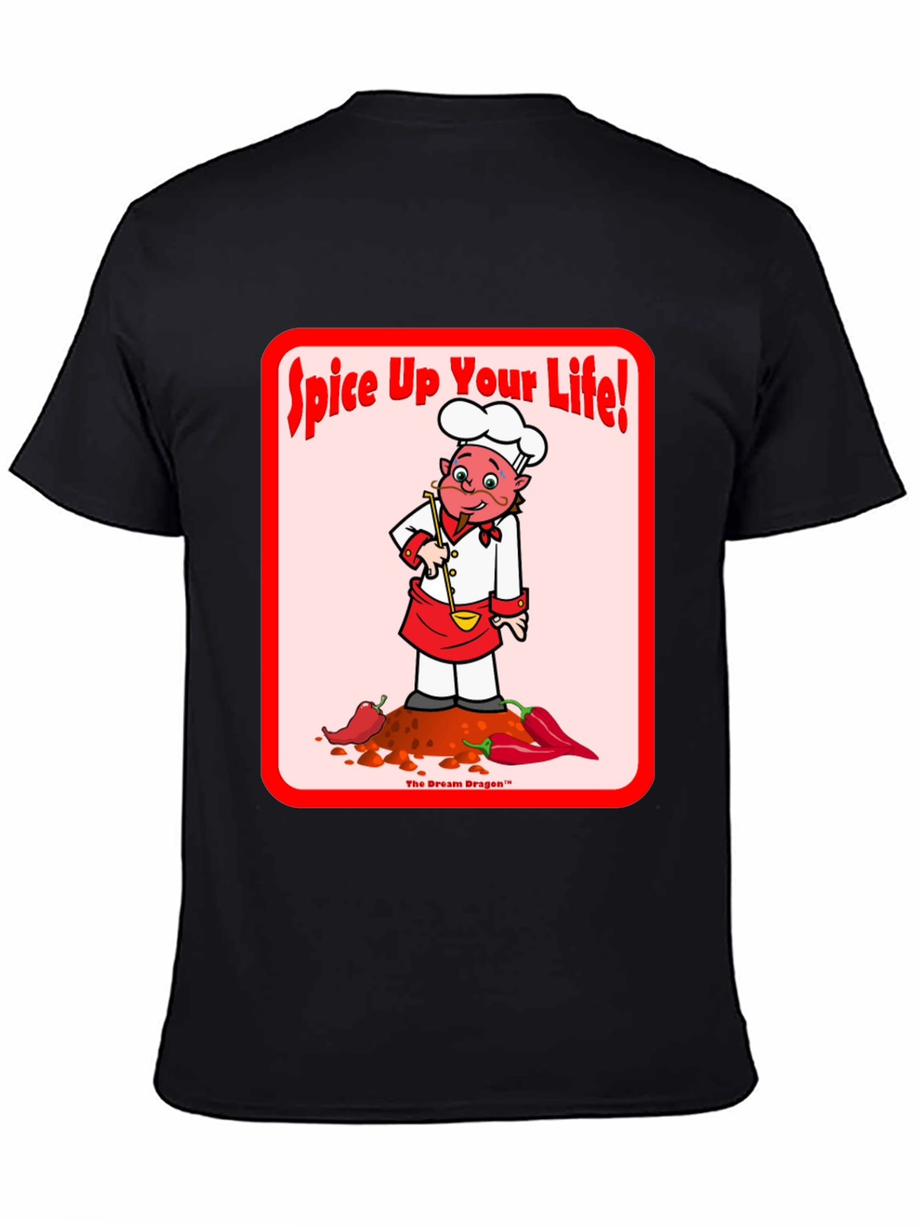Spice Up Your Life T-Shirt Chef Cartoon Tee