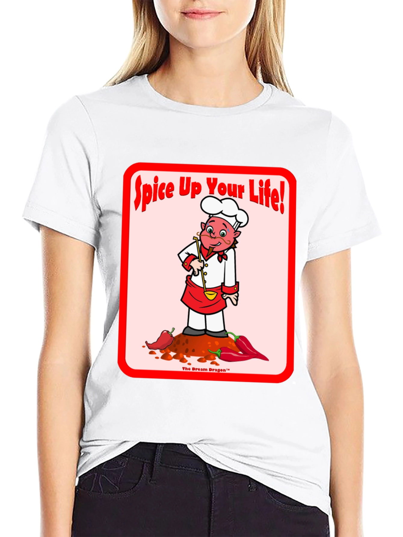 Spice Up Your Life T-Shirt Chef Cartoon Tee