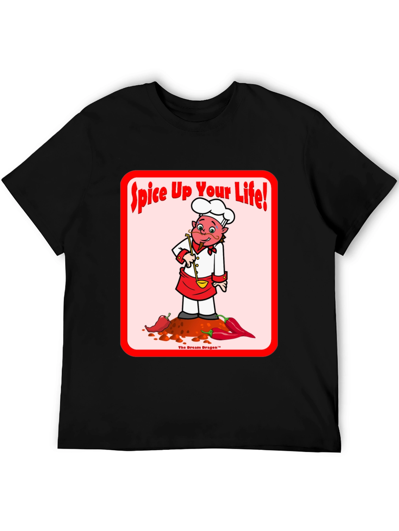 Spice Up Your Life T-Shirt Chef Cartoon Tee