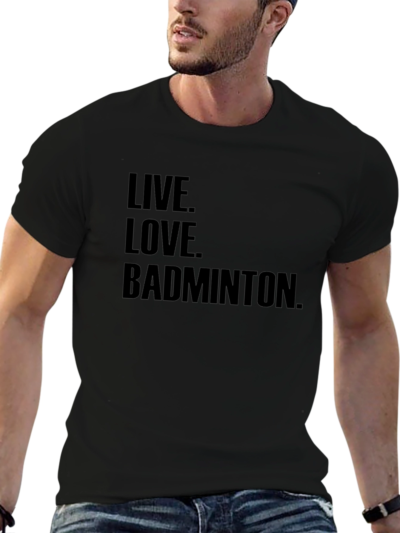 Live Love Badminton T-Shirt