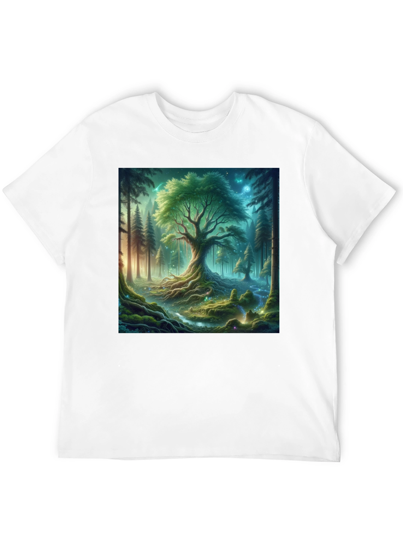 Mystical Forest Graphic T-Shirt