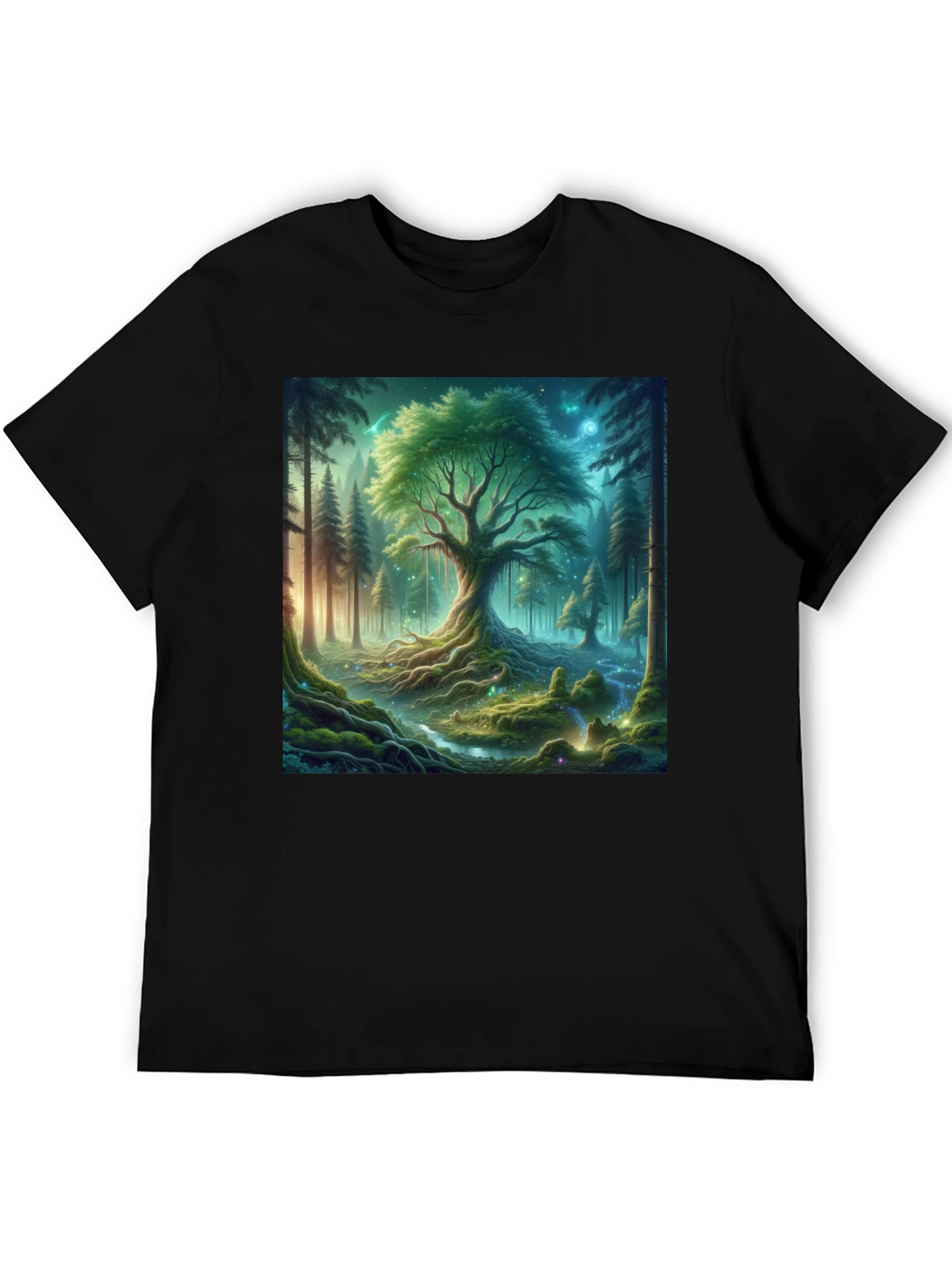Mystical Forest Graphic T-Shirt