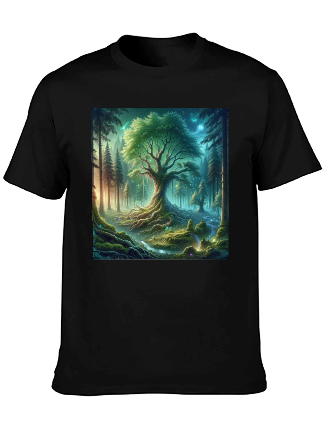 Mystical Forest Graphic T-Shirt