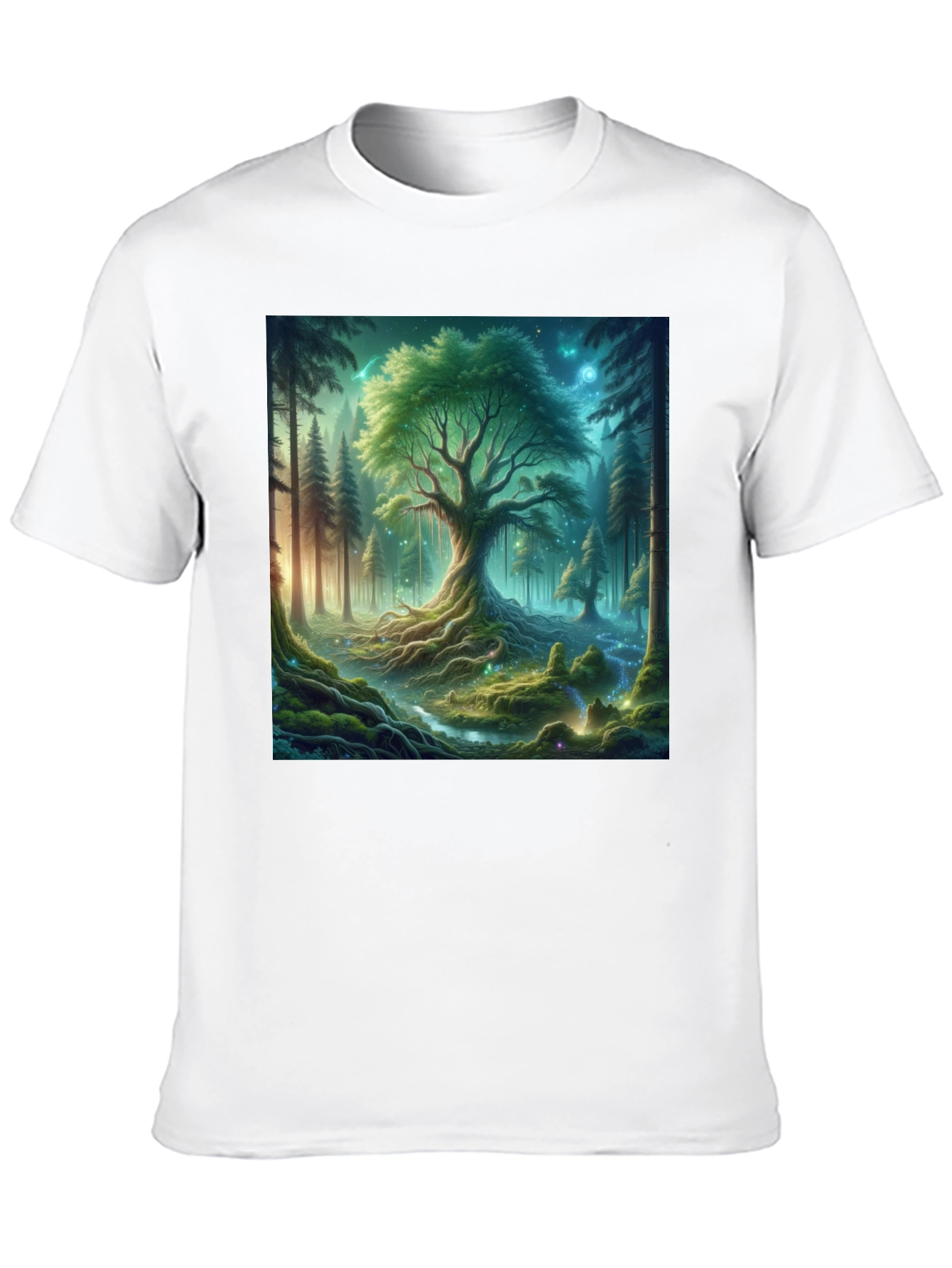 Mystical Forest Graphic T-Shirt