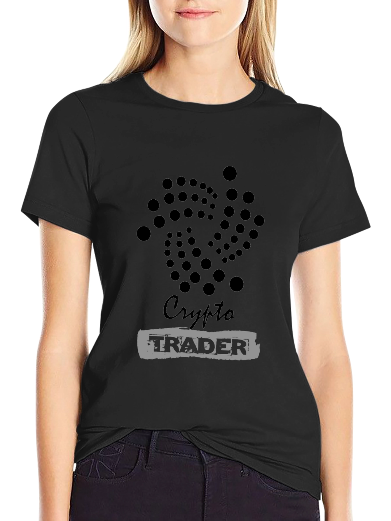 Crypto Trader T-Shirt - IOTA Inspired Design