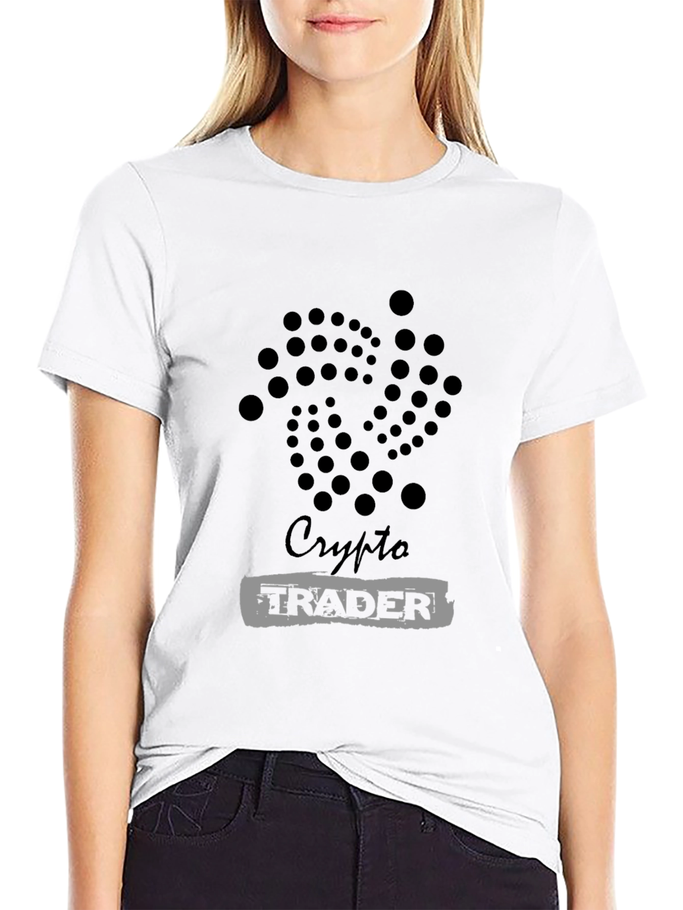 Crypto Trader T-Shirt - IOTA Inspired Design