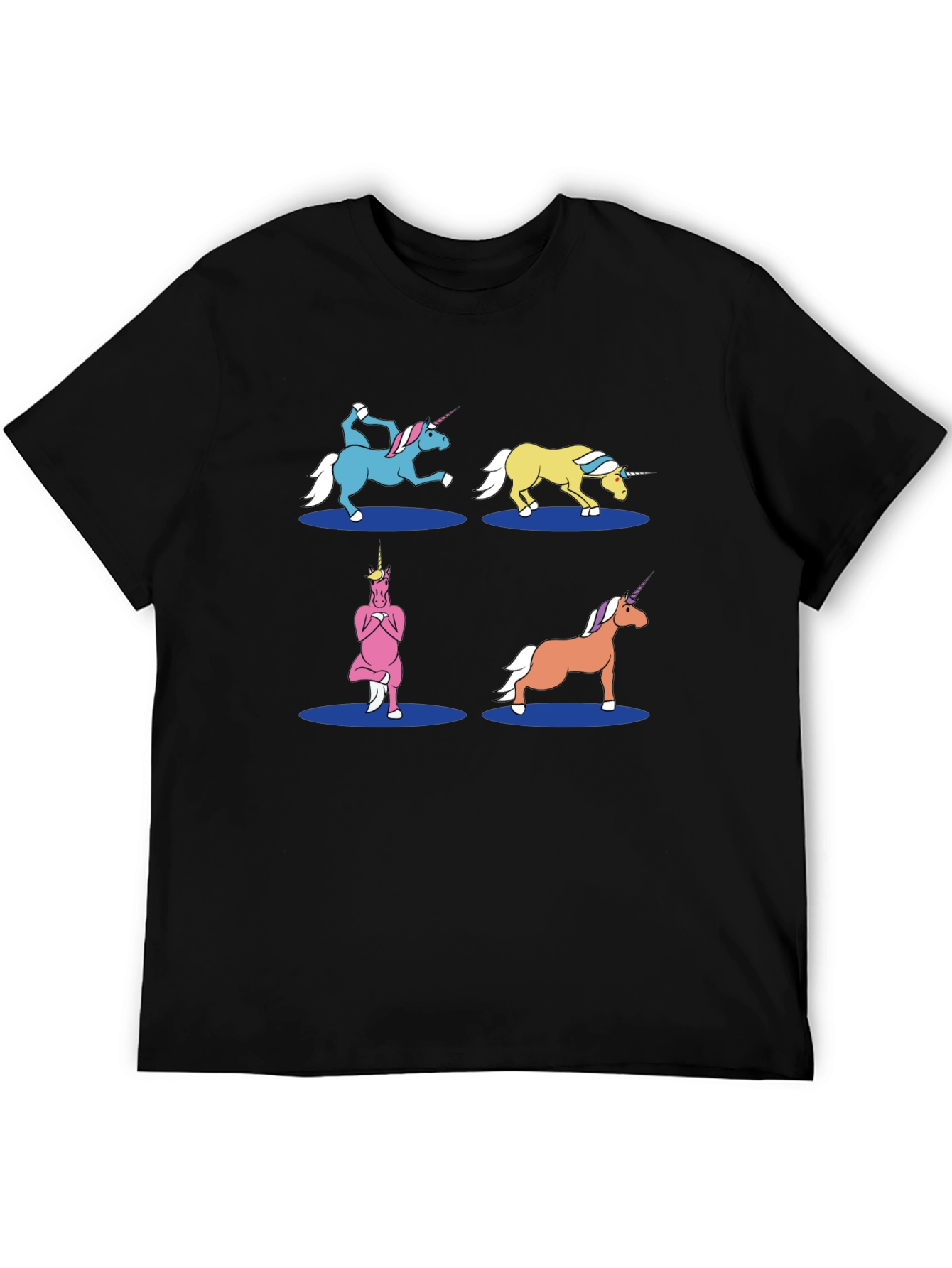 Unicorn Yoga Graphic Tee