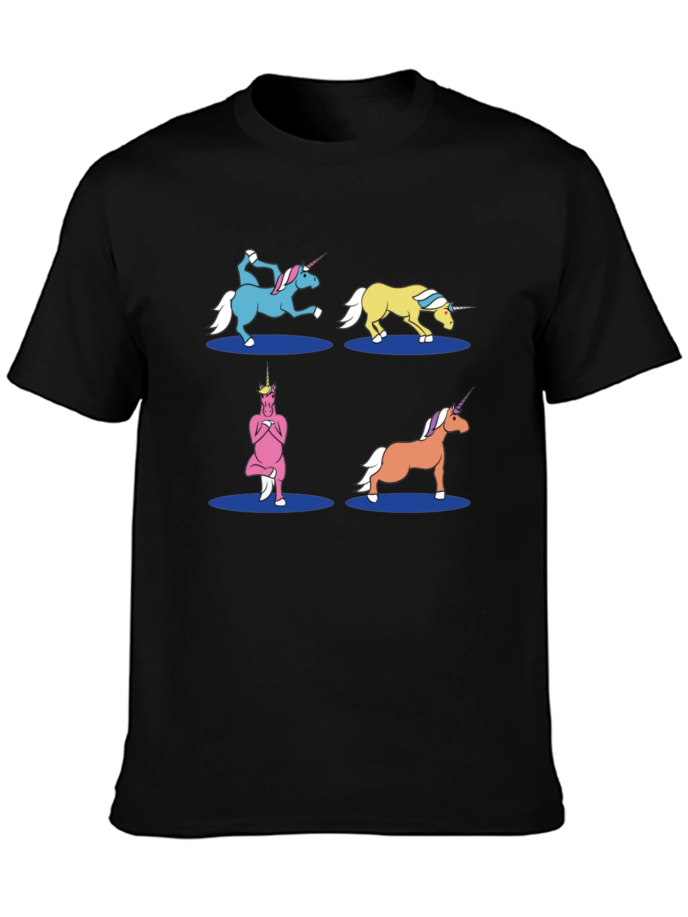 Unicorn Yoga Graphic Tee