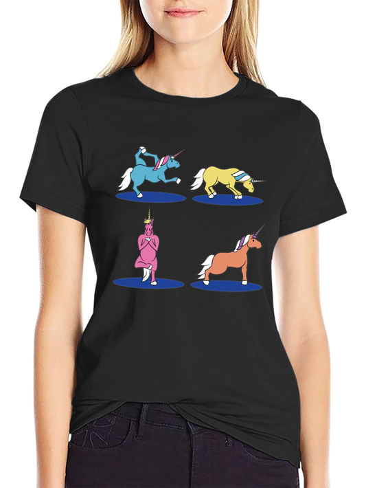 Unicorn Yoga Graphic Tee