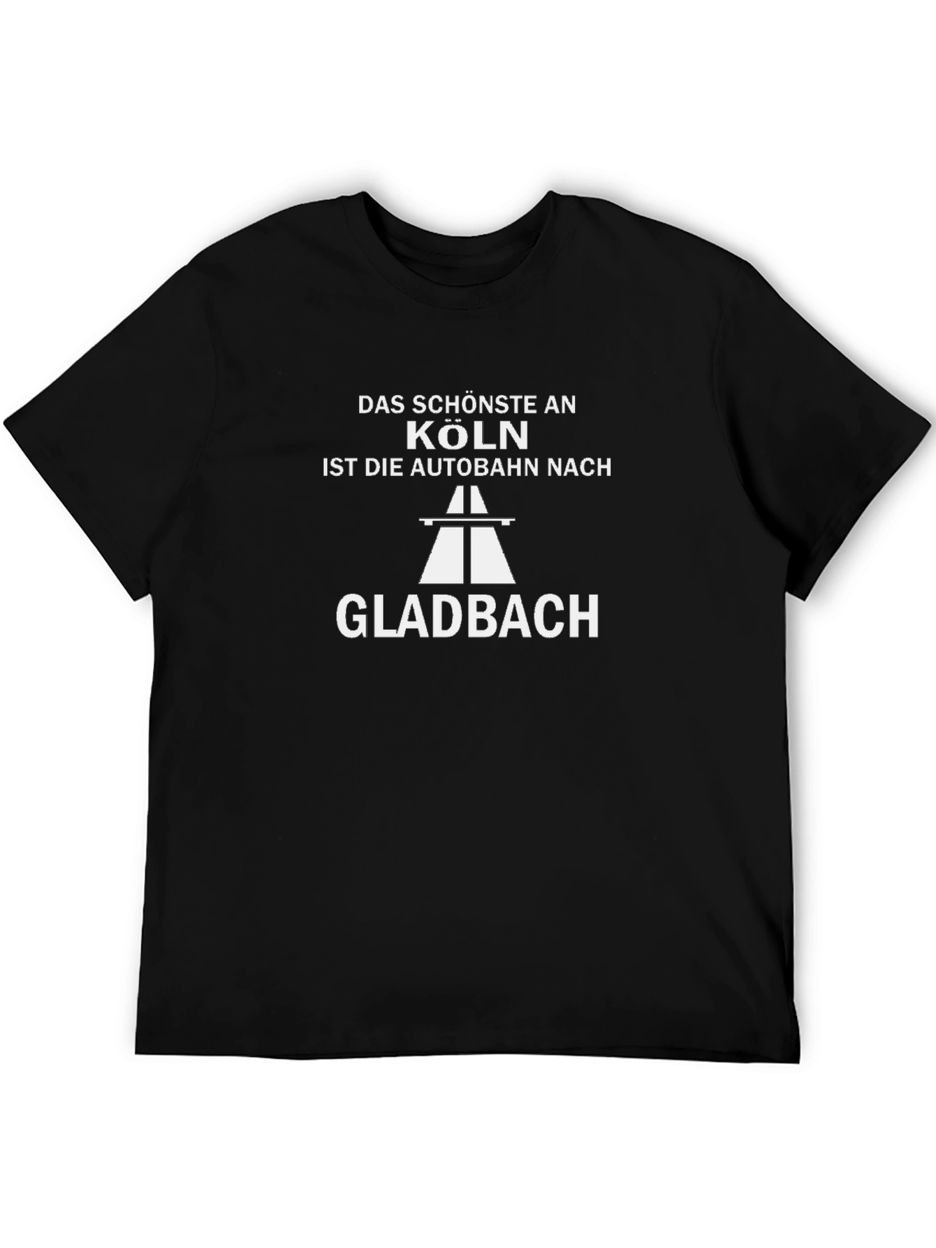 Cologne to Gladbach Road Trip Humor T-Shirt