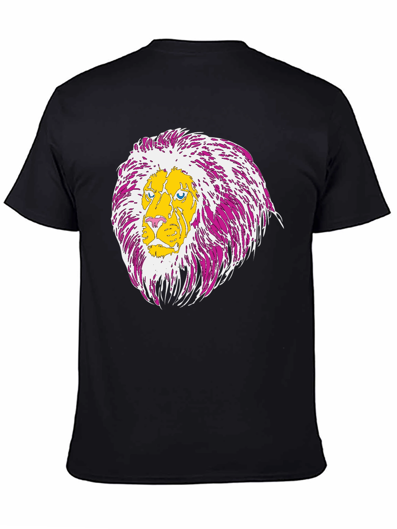 Lion Graphic Print Tee - Casual Style