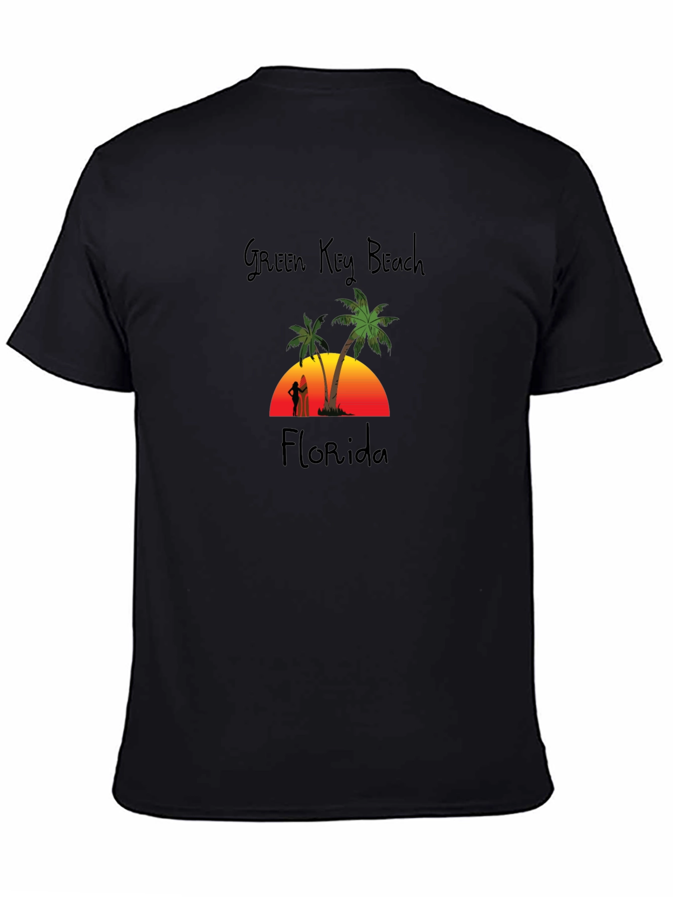 Green Key Beach Florida Graphic Tee