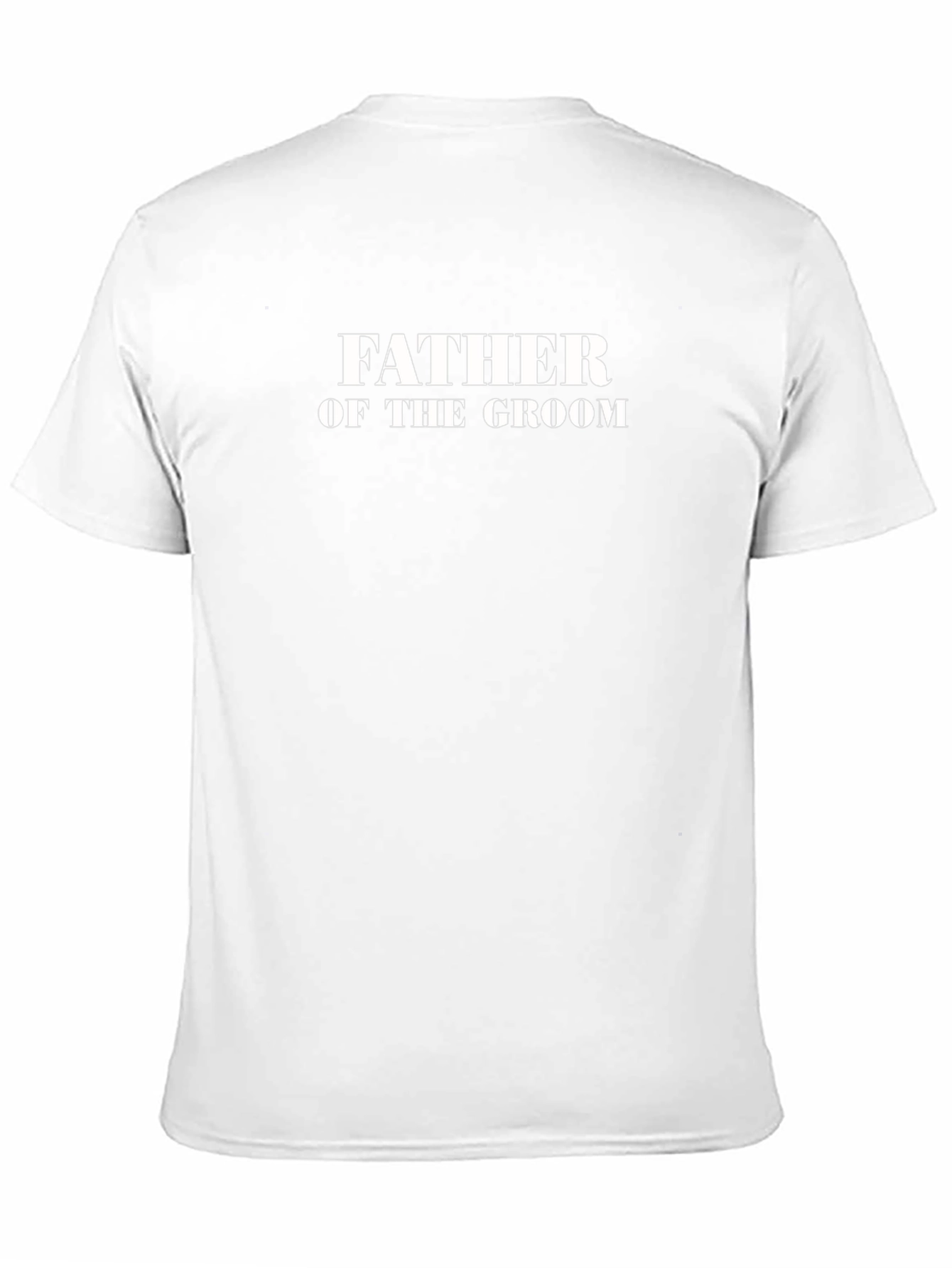 Father of the Groom T-Shirt - Wedding Party