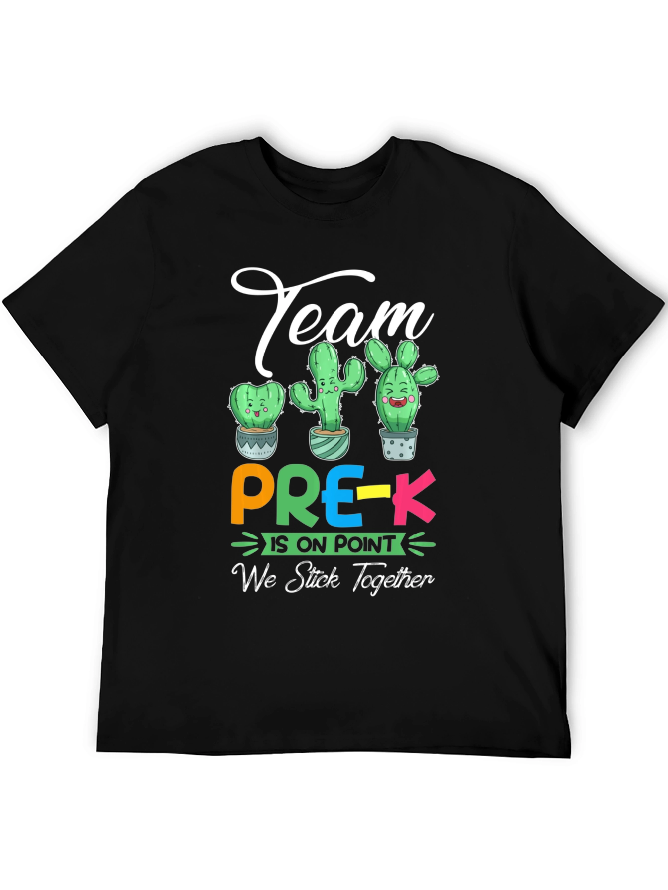 Team Pre-K Cactus Graphic T-Shirt